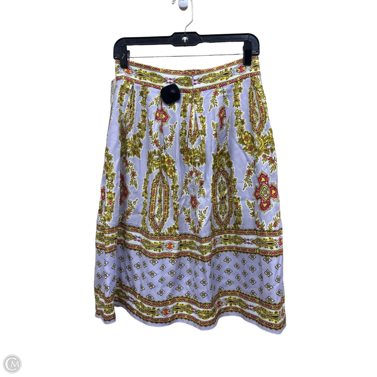 Skirt Midi By Anthropologie In Multi-colored, Size: 8