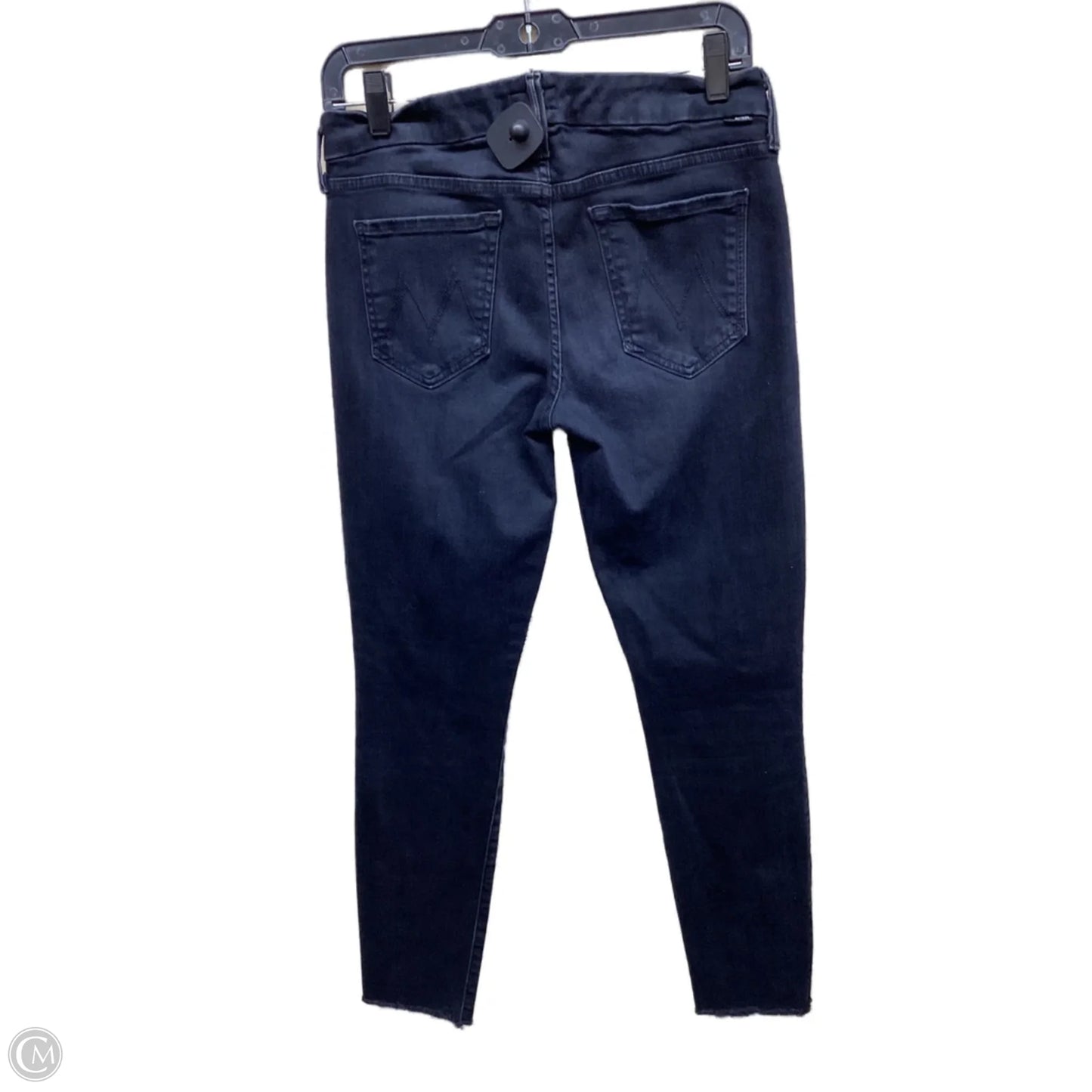 Jeans Skinny By Mother In Black Denim, Size: 6