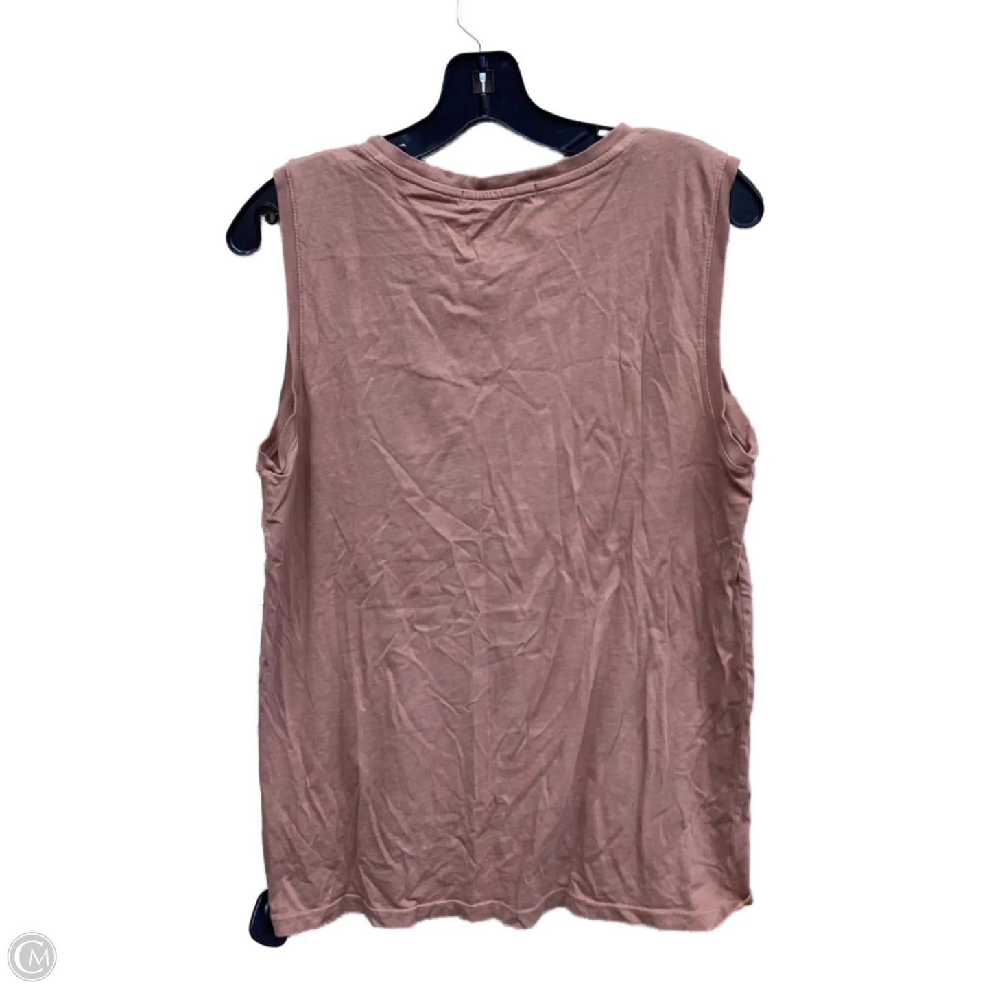 Top Sleeveless By Clothes Mentor In Tan, Size: S