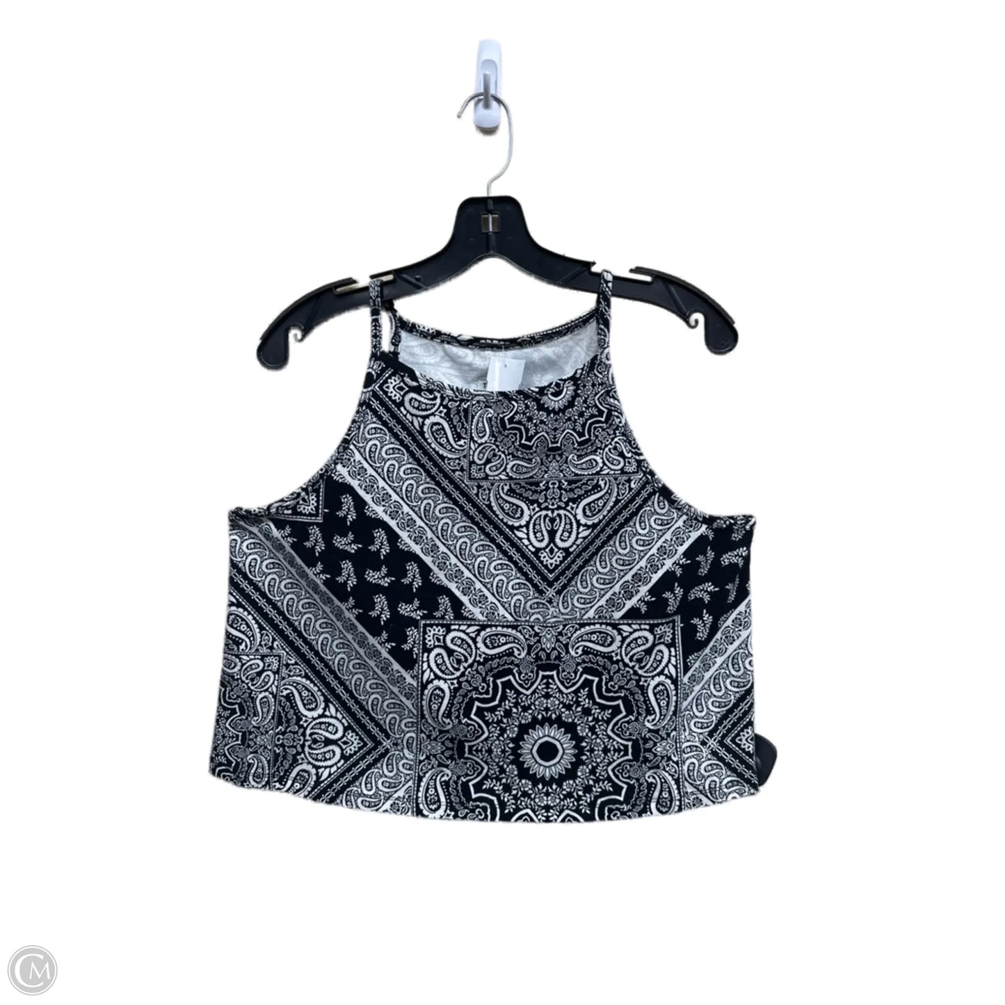 Top Sleeveless By Torrid In Black & White, Size: Xxl