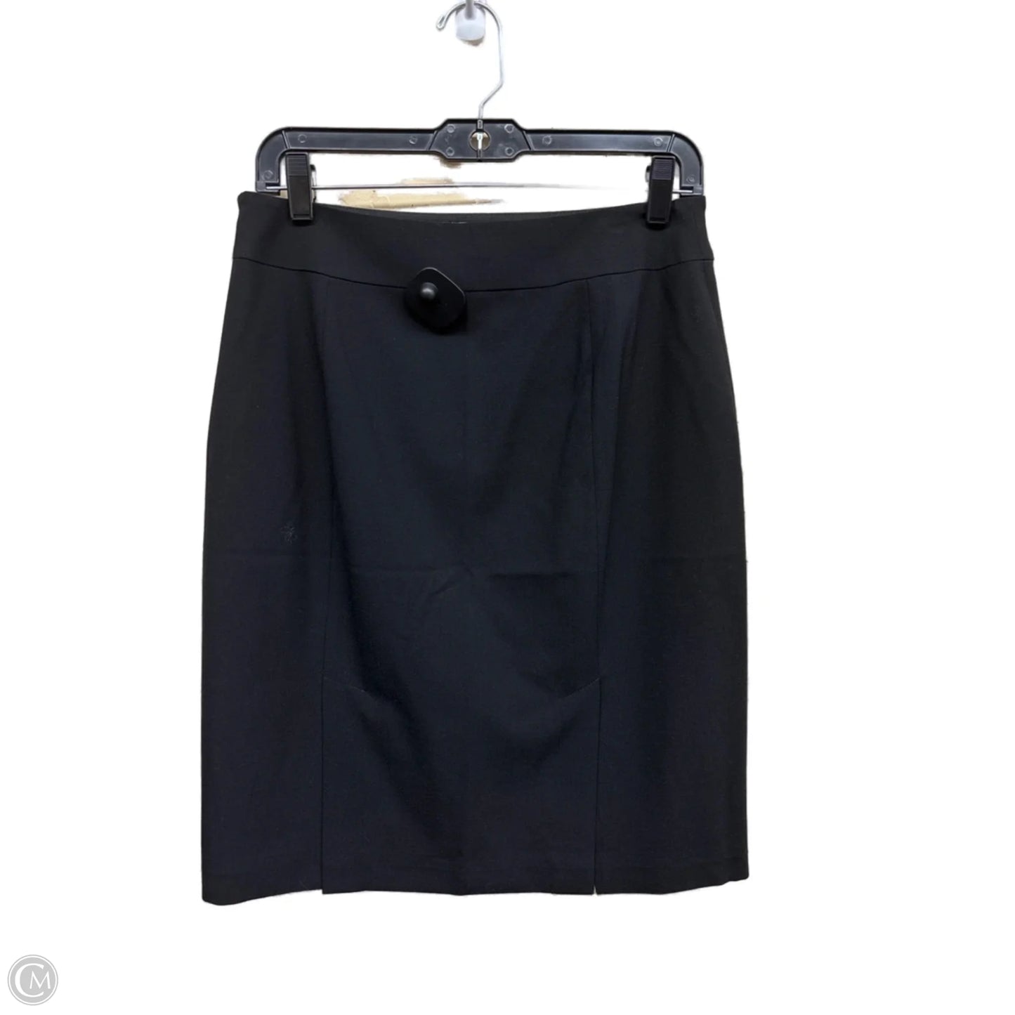Skirt Midi By Banana Republic In Black, Size: 4