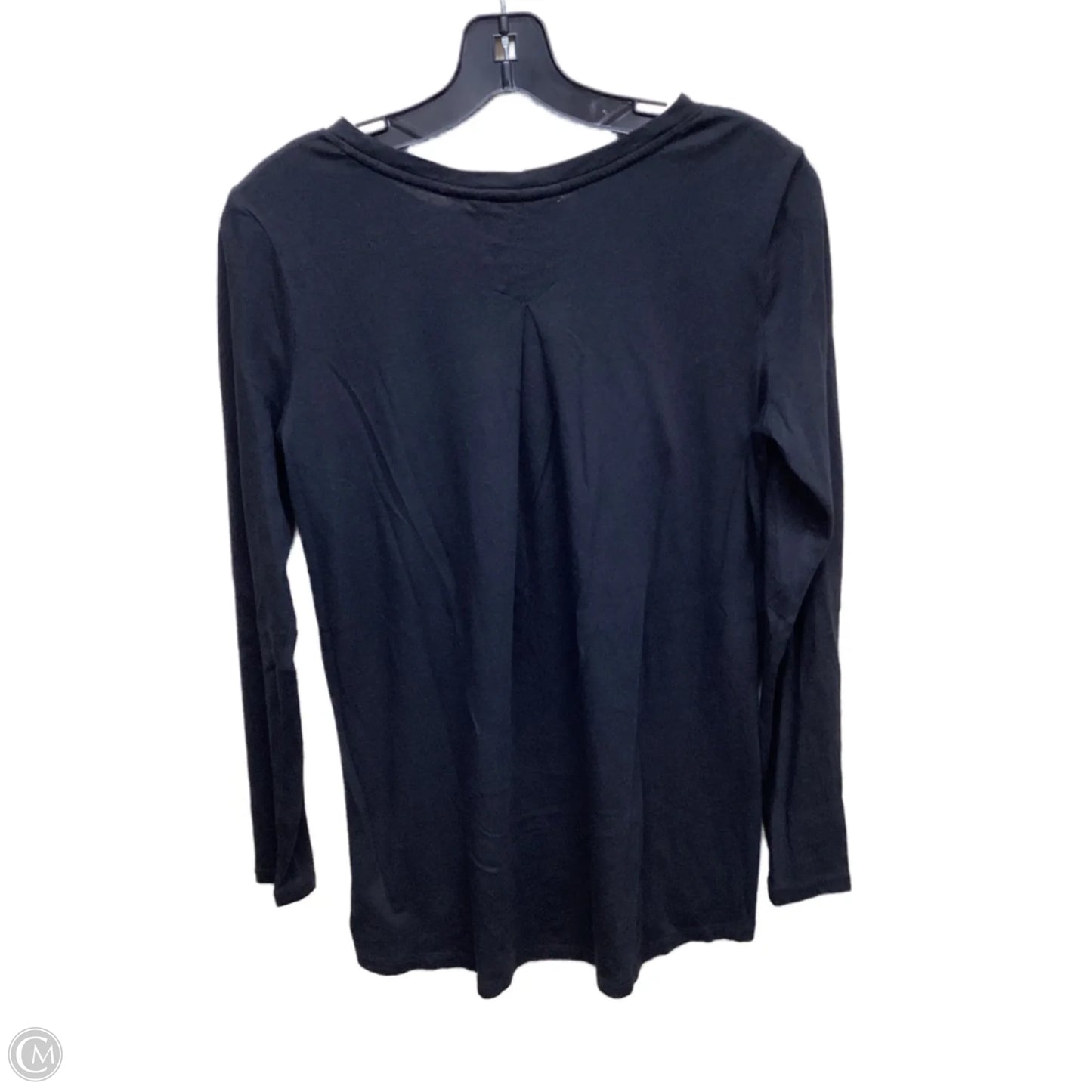 Top Long Sleeve By Athleta In Black, Size: S
