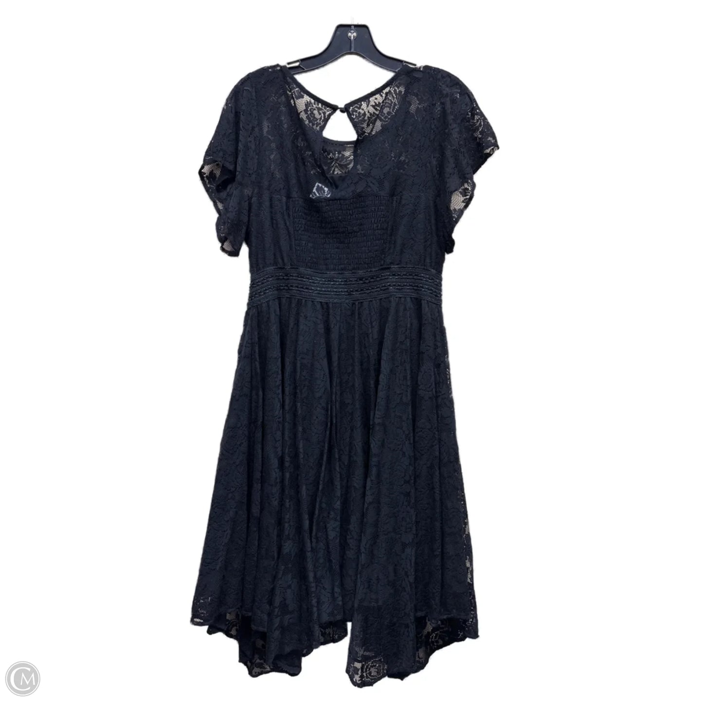 Dress Casual Midi By Torrid In Black, Size: M