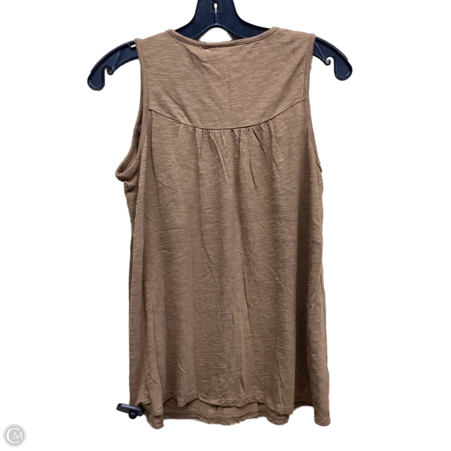 Top Sleeveless By J. Jill In Brown, Size: S
