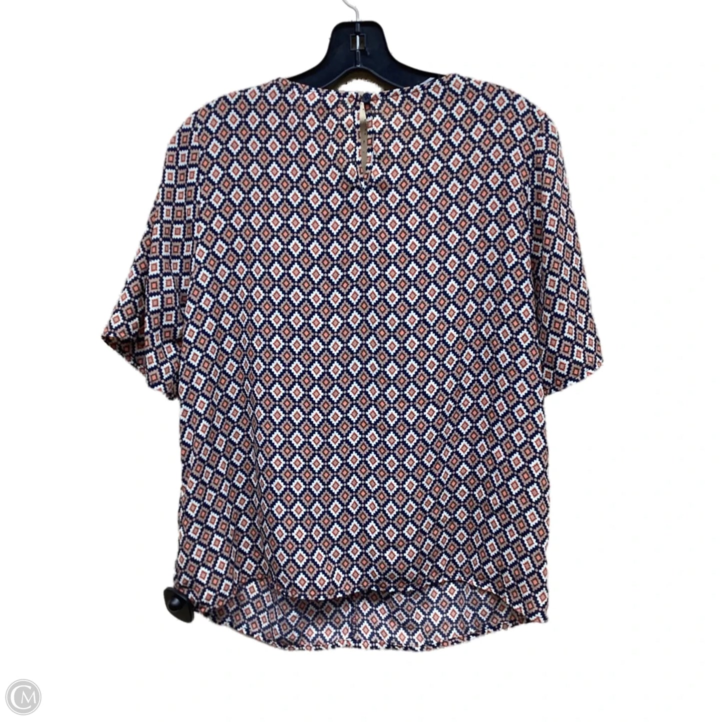 Top Short Sleeve By Pleione In Multi-colored, Size: S
