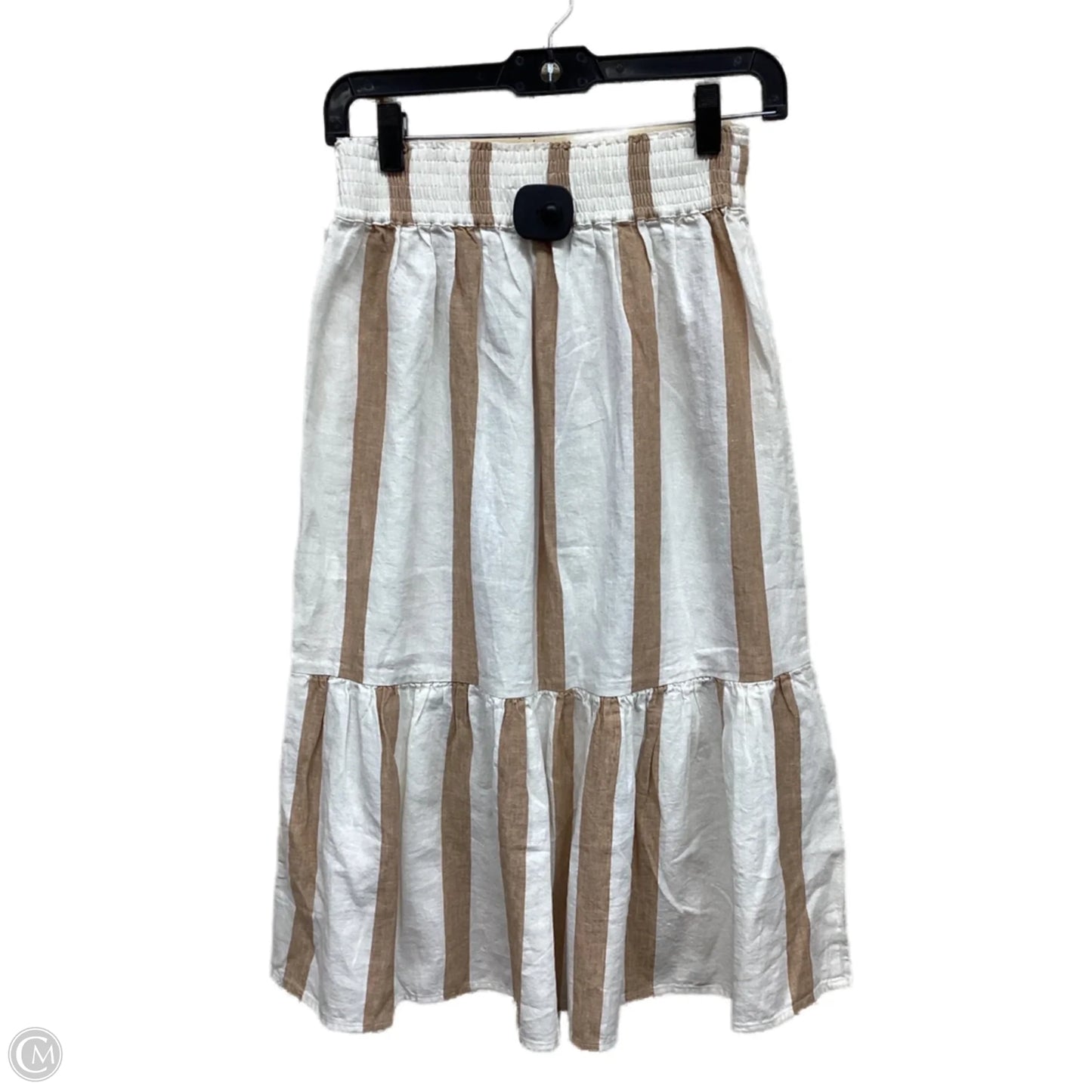 Skirt Maxi By Madewell In Striped Pattern, Size: Xxs