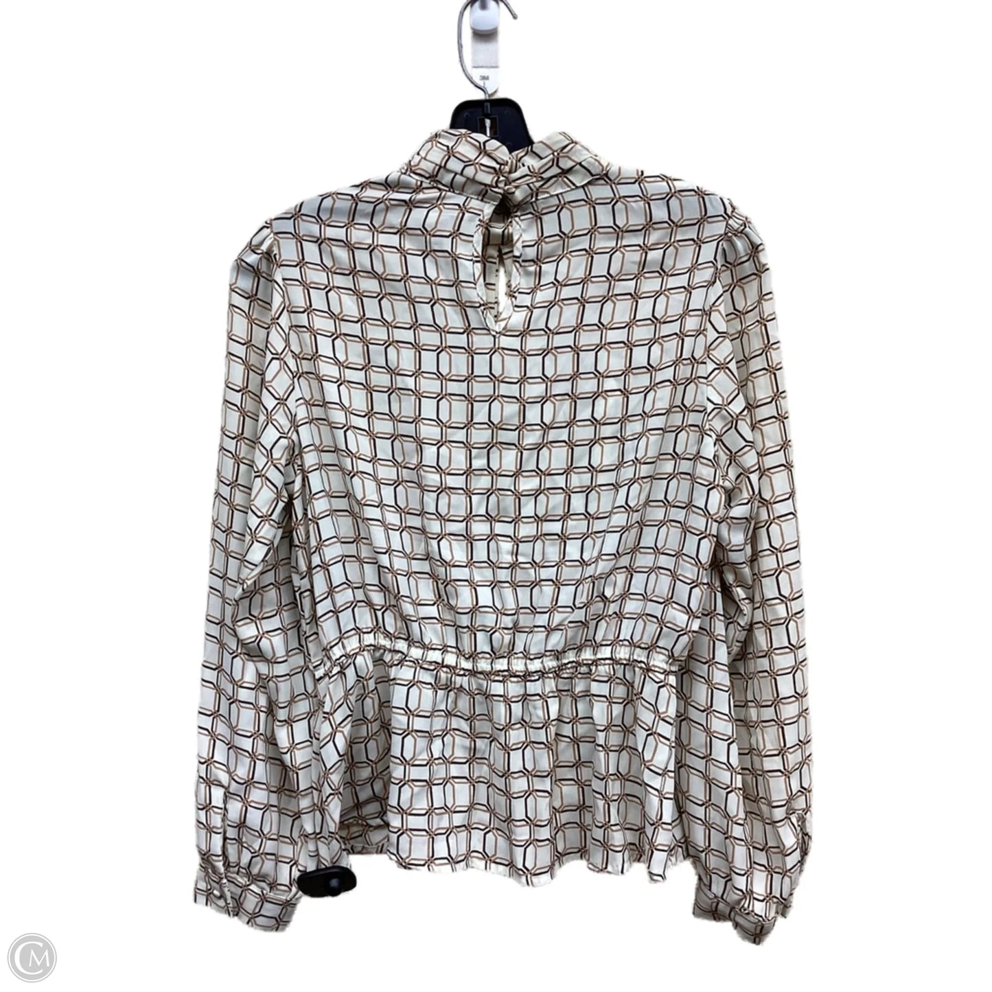 Top Long Sleeve By Dr2 In Brown, Size: Xs