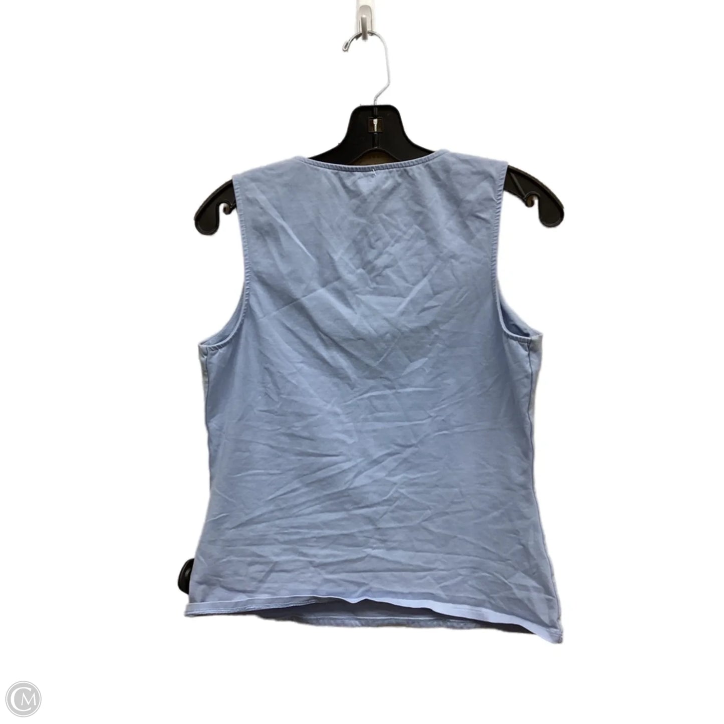 Top Sleeveless By Express In Blue, Size: L