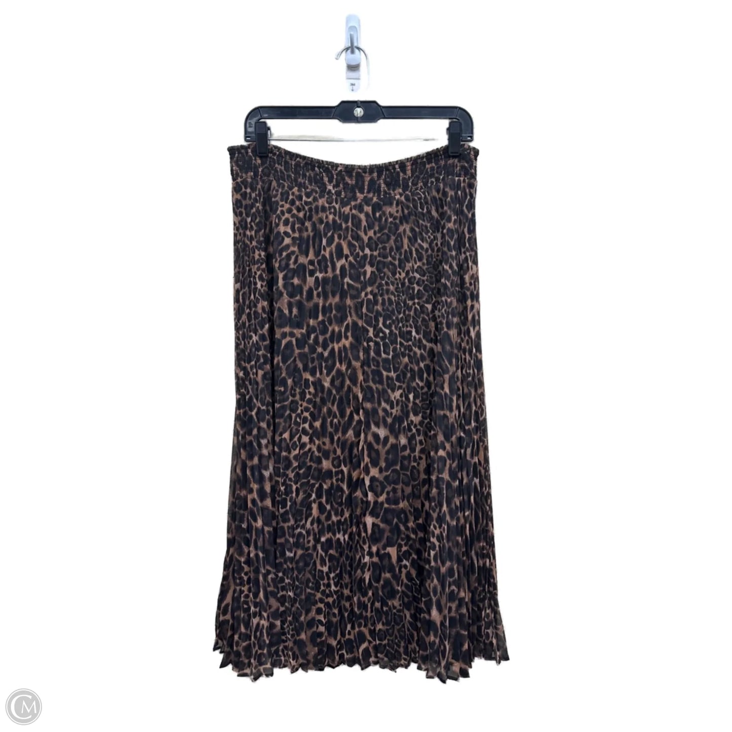 Skirt Maxi By White House Black Market In Animal Print, Size: L