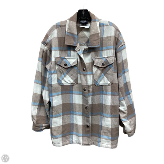 Jacket Other By Clothes Mentor In Plaid Pattern, Size: Xl