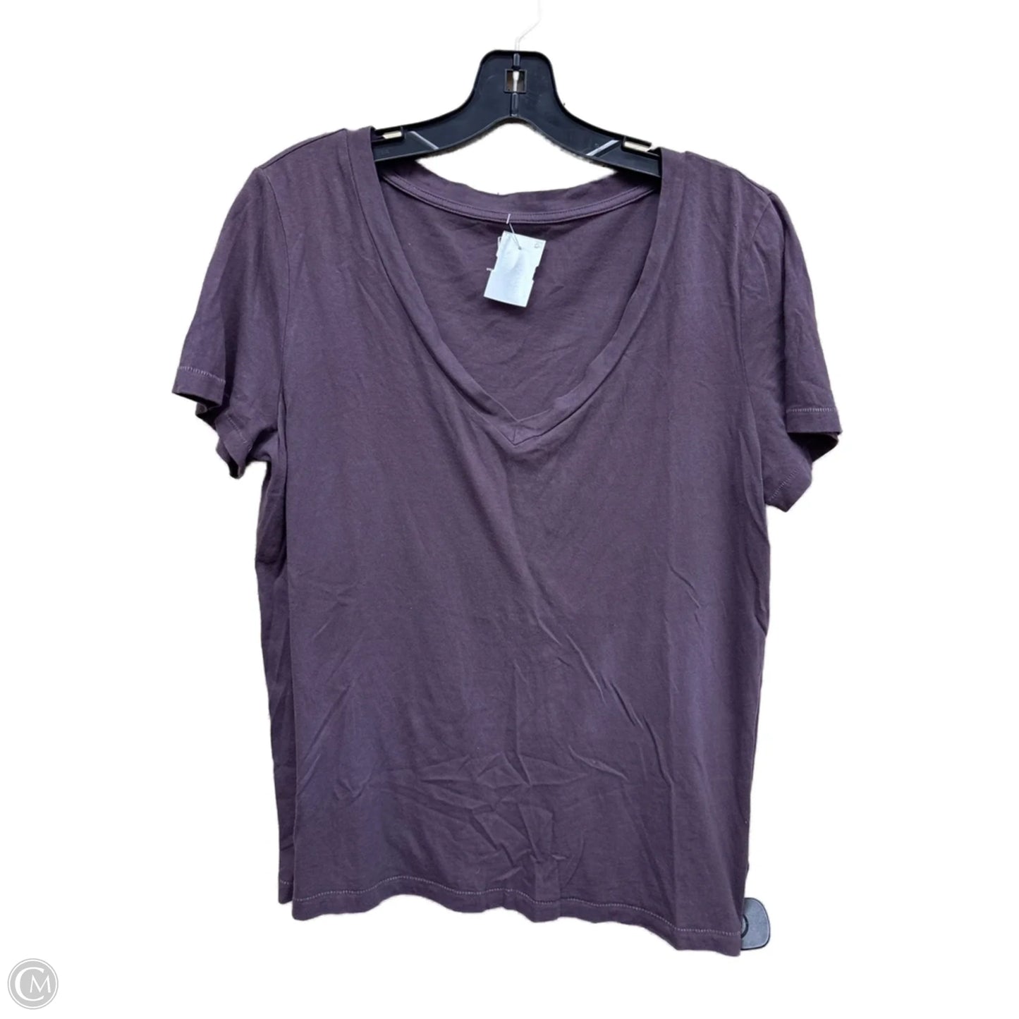 Top Short Sleeve By Gap In Purple, Size: M