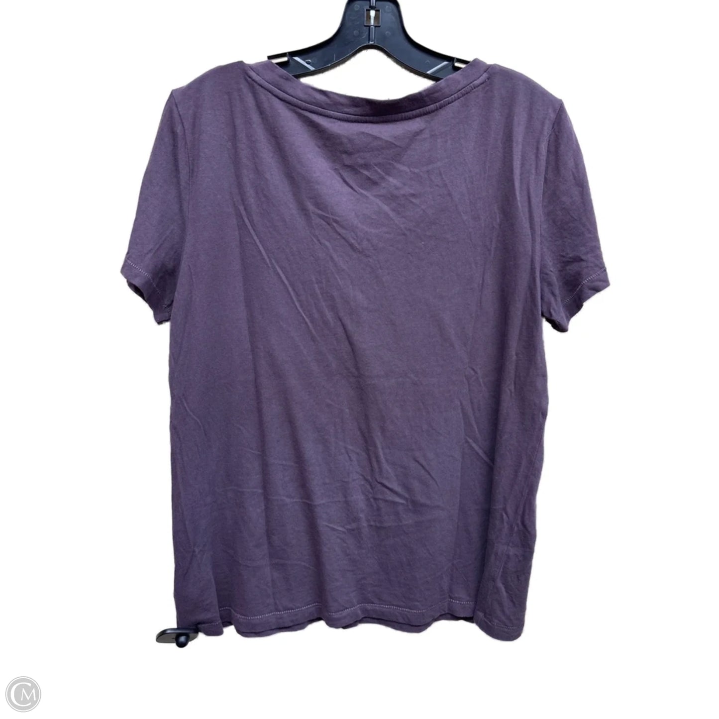 Top Short Sleeve By Gap In Purple, Size: M