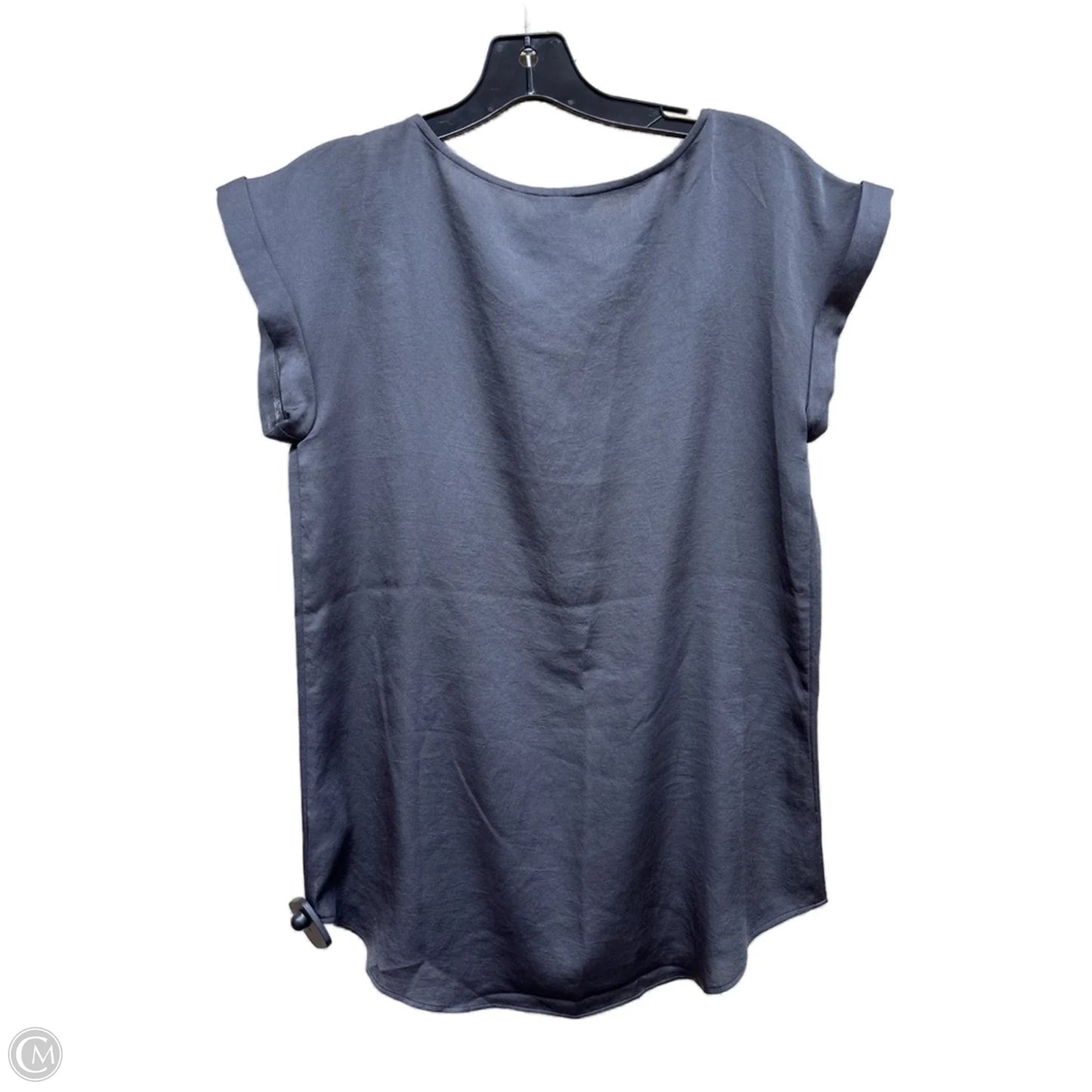 Top Short Sleeve By Express In Grey, Size: M