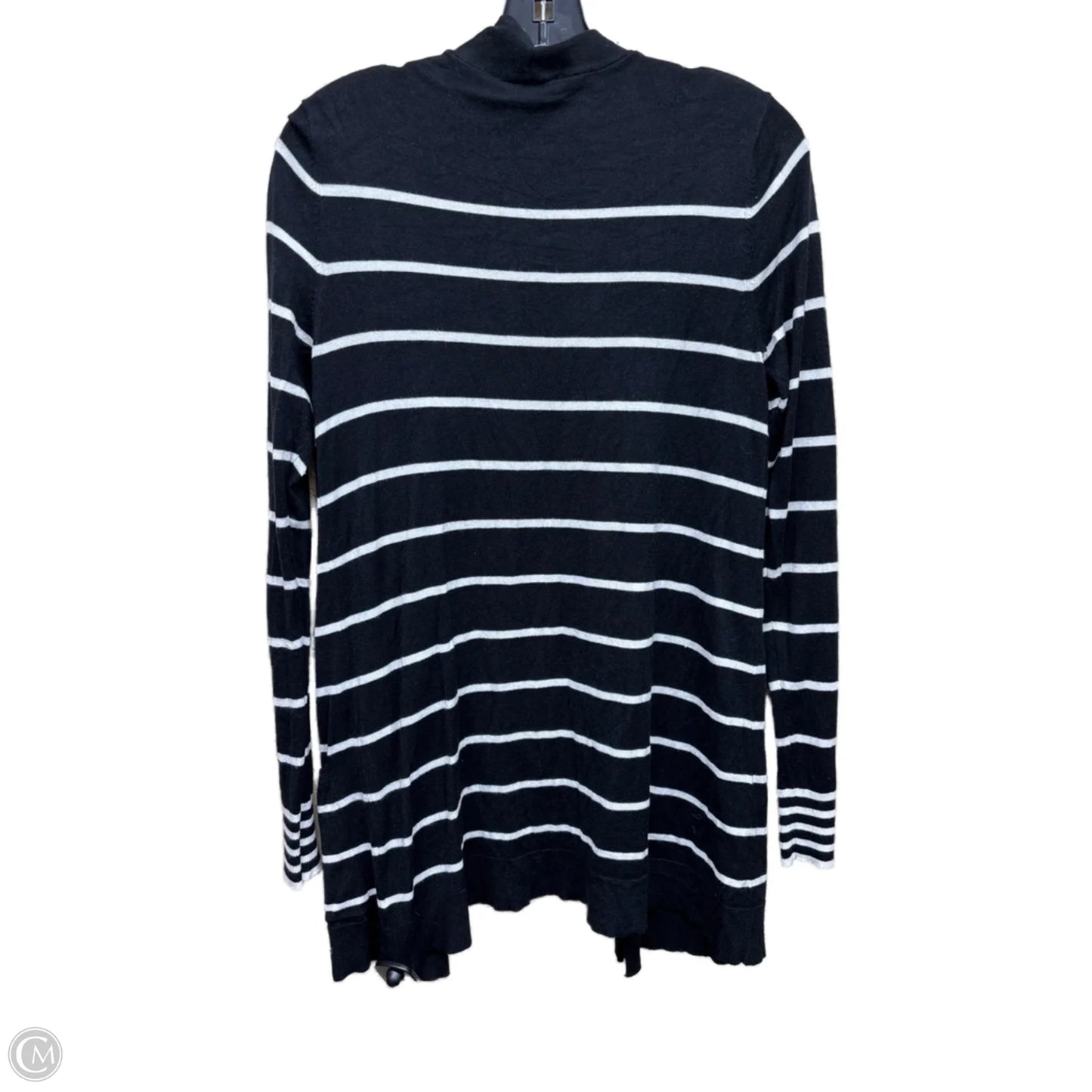 Cardigan By Express In Striped Pattern, Size: M