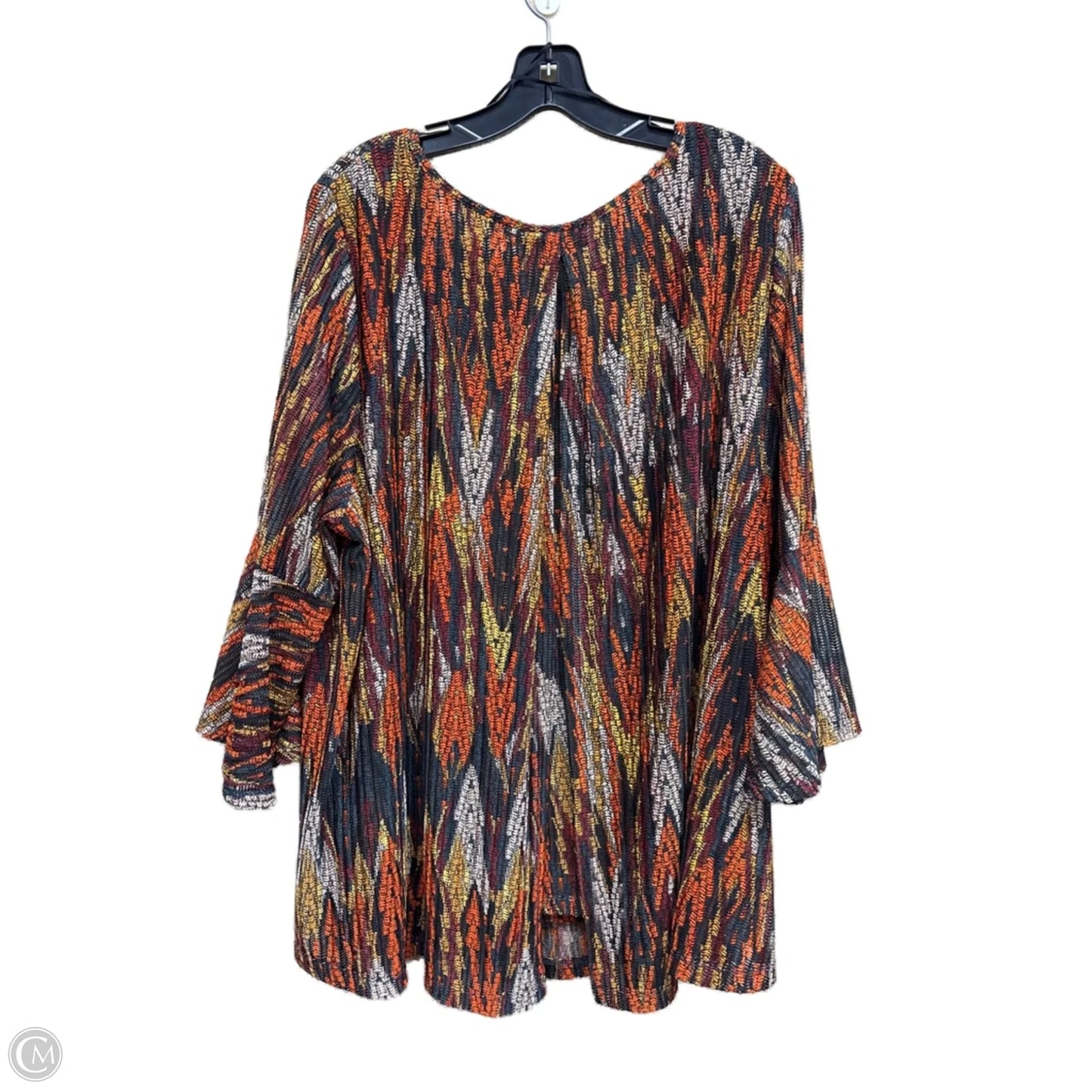 Top Long Sleeve By Studio In Multi-colored, Size: 2x