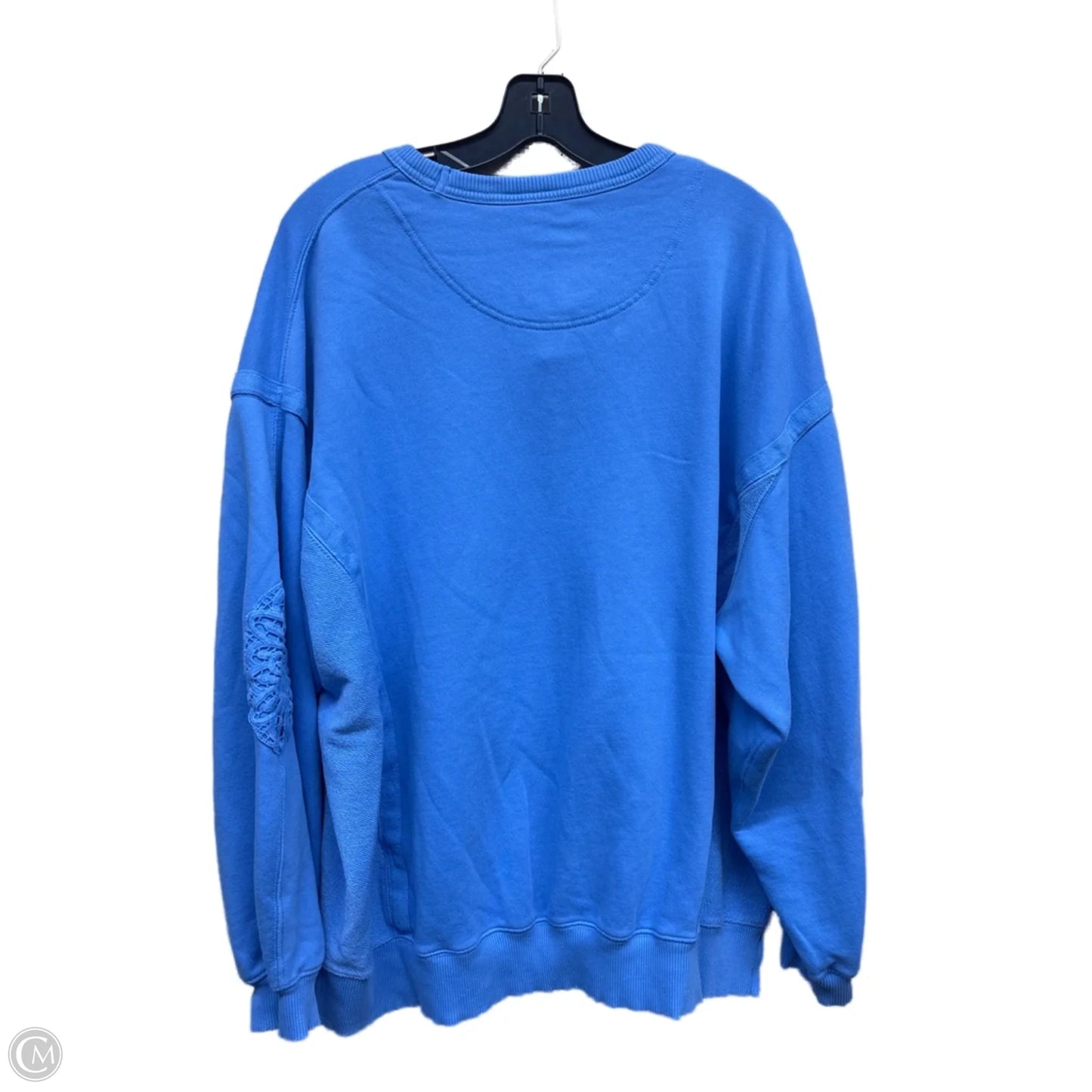 Sweatshirt Crewneck By Aerie In Blue, Size: M