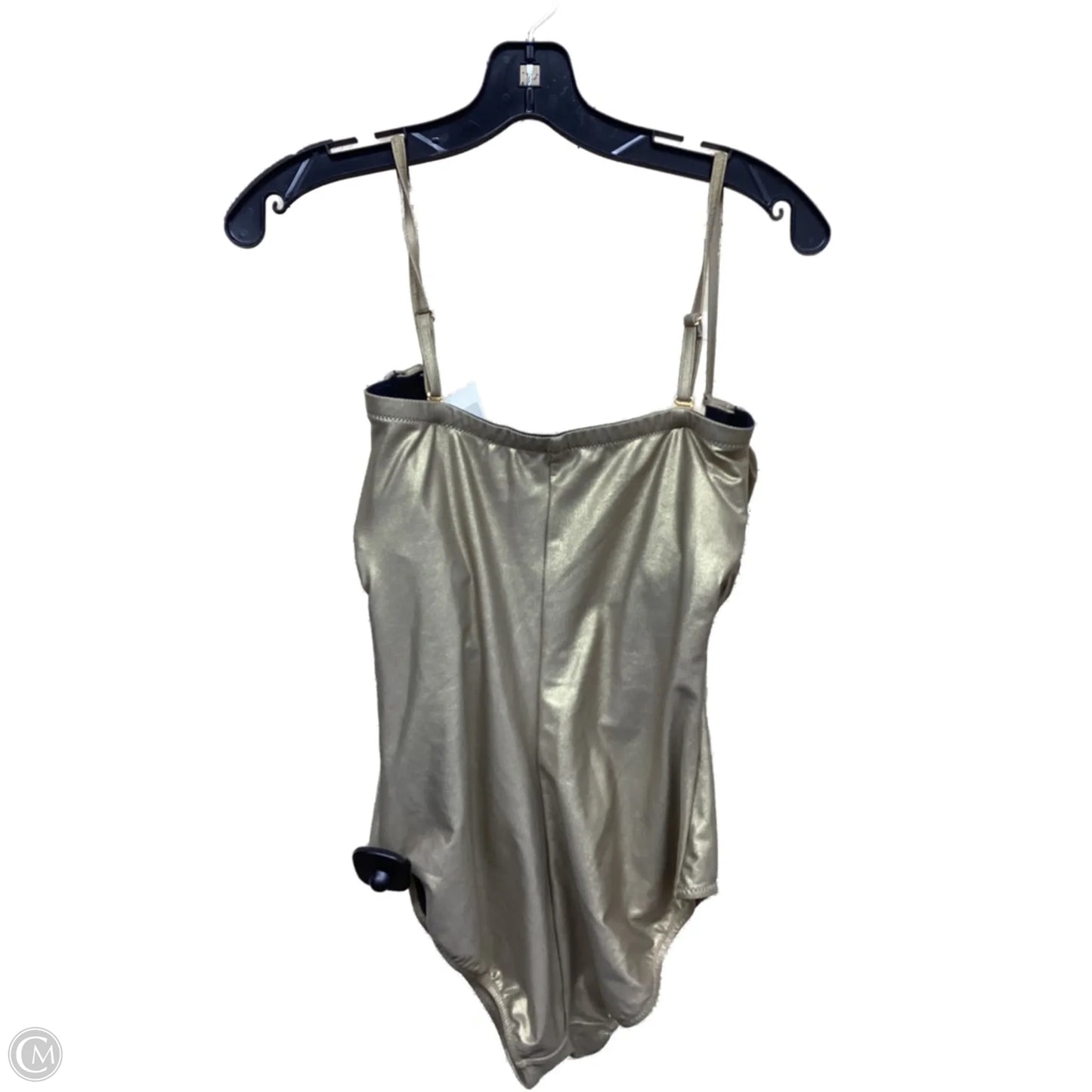 Swimsuit By Clothes Mentor In Gold, Size: L