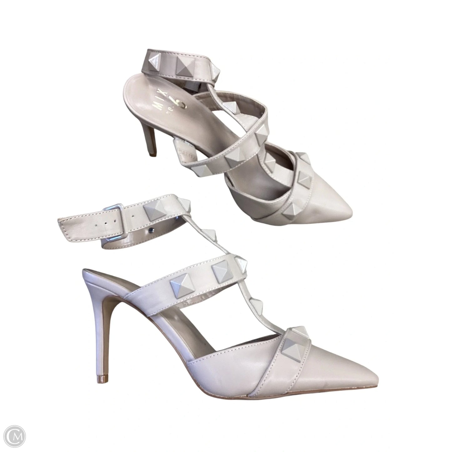 Shoes Heels Stiletto By Mix No 6 In Tan, Size: 8