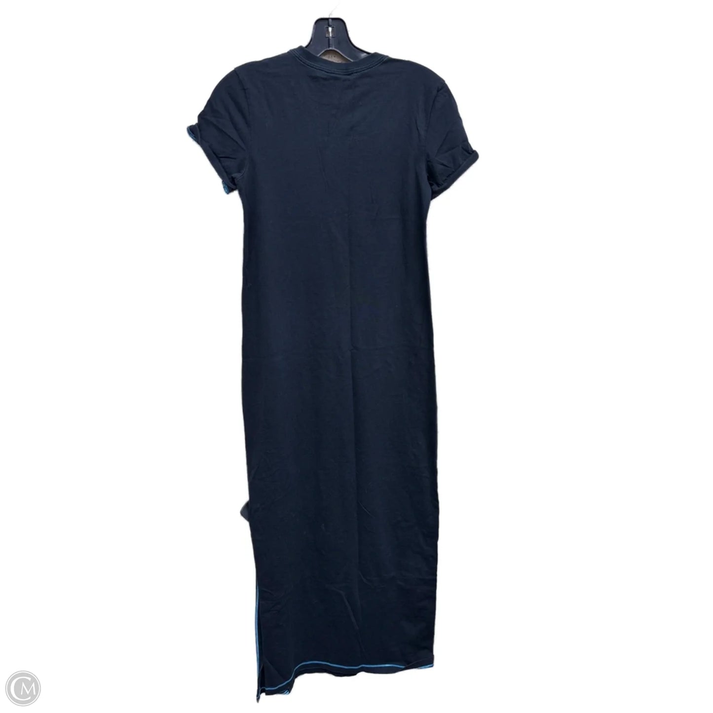 Dress Casual Maxi By Nike In Black & Blue, Size: S