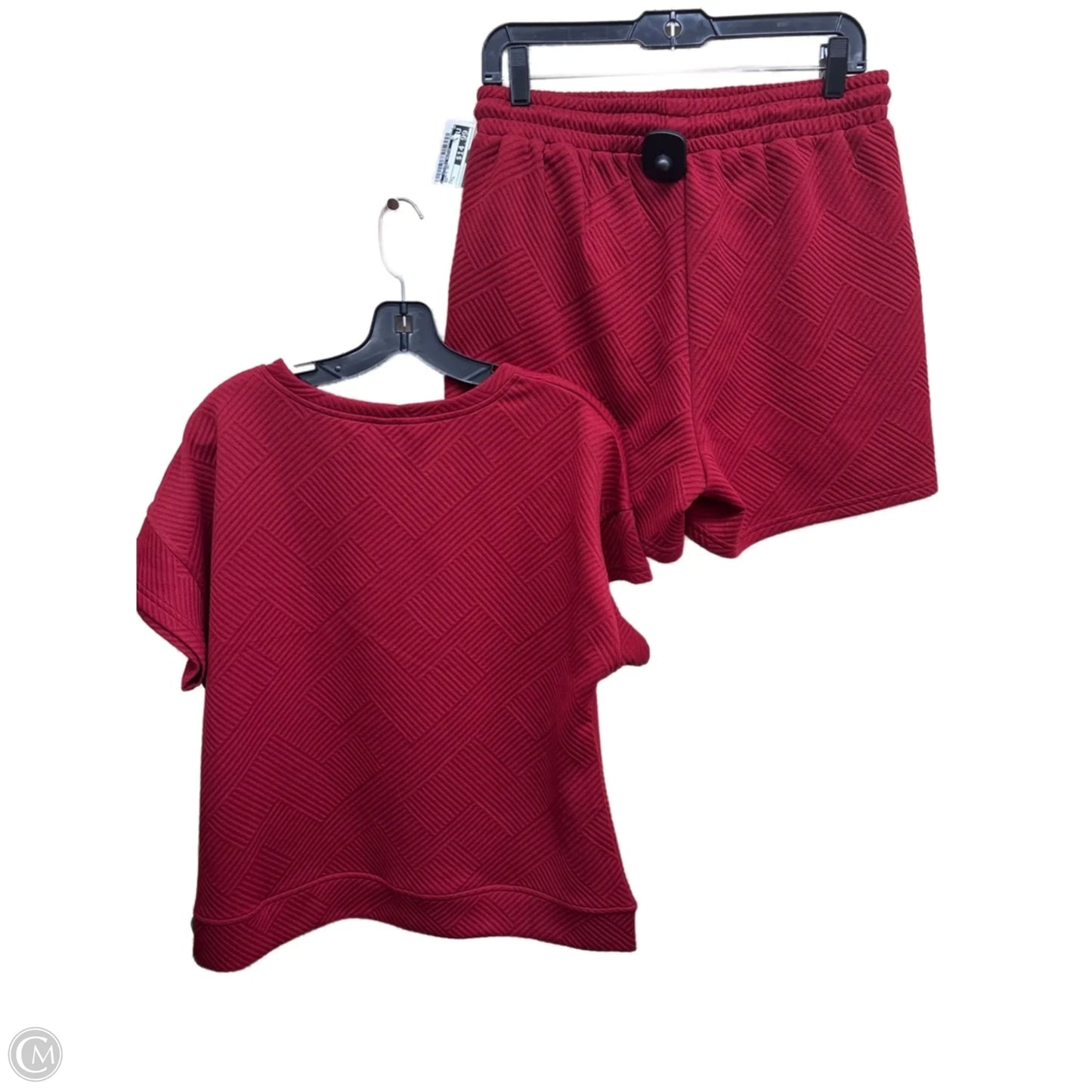 Shorts Set By Clothes Mentor In Red, Size: L