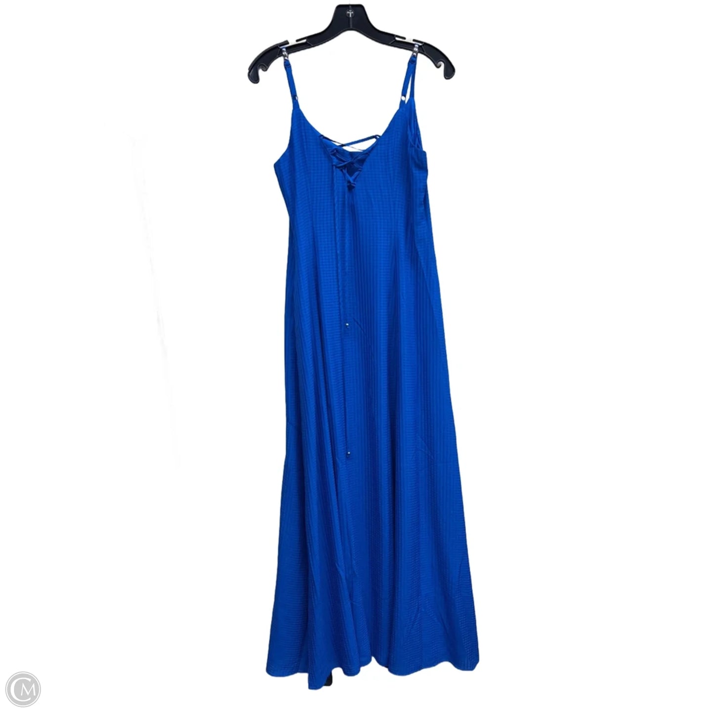 Dress Casual Maxi By White House Black Market In Blue, Size: 4