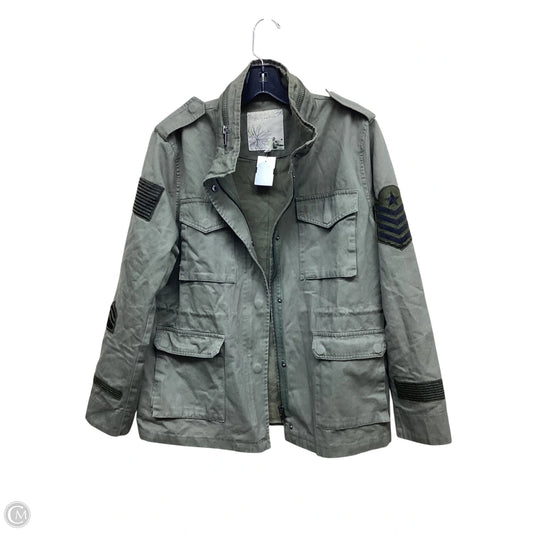 Jacket Other By Clothes Mentor In Green, Size: L