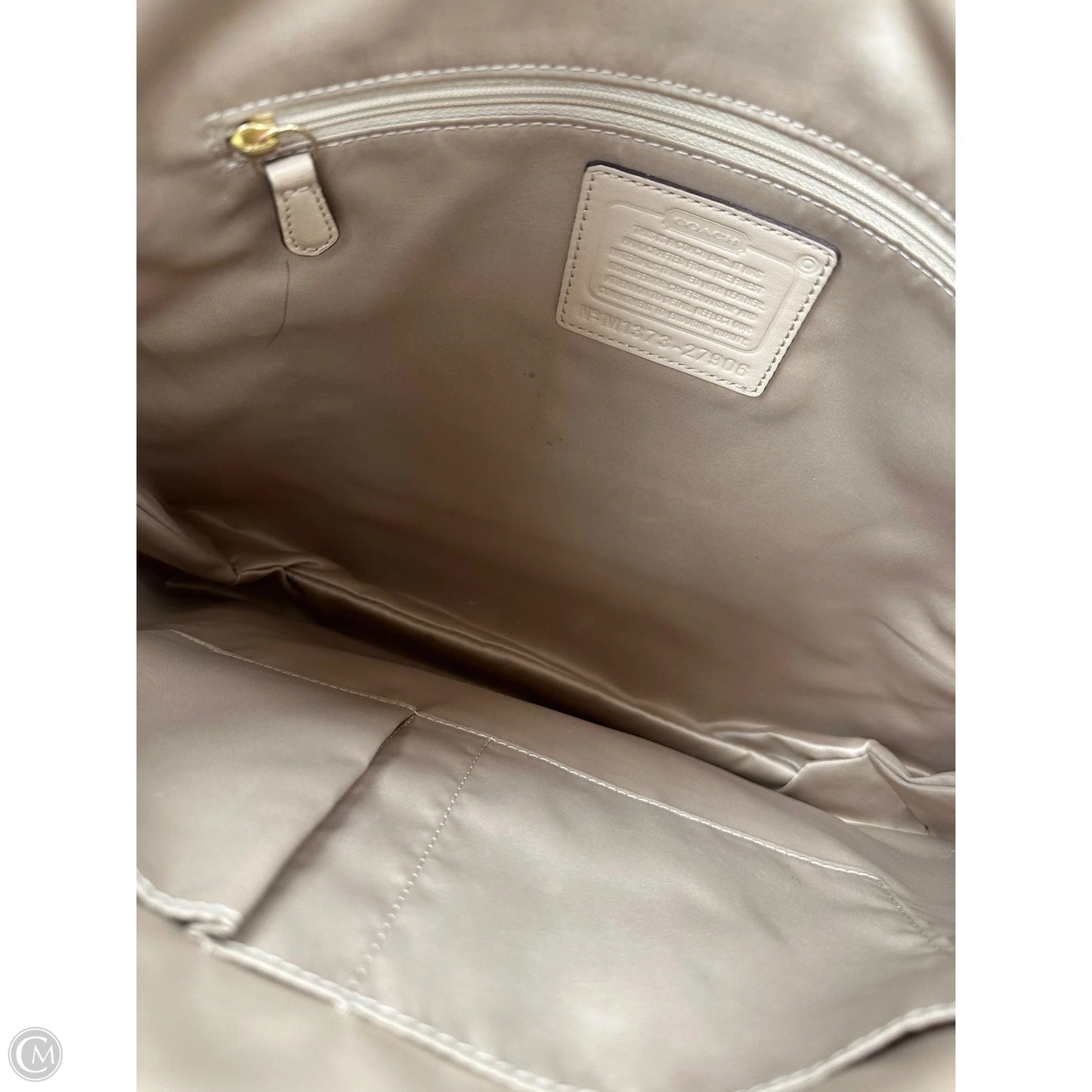 Handbag Designer By Coach, Size: Large