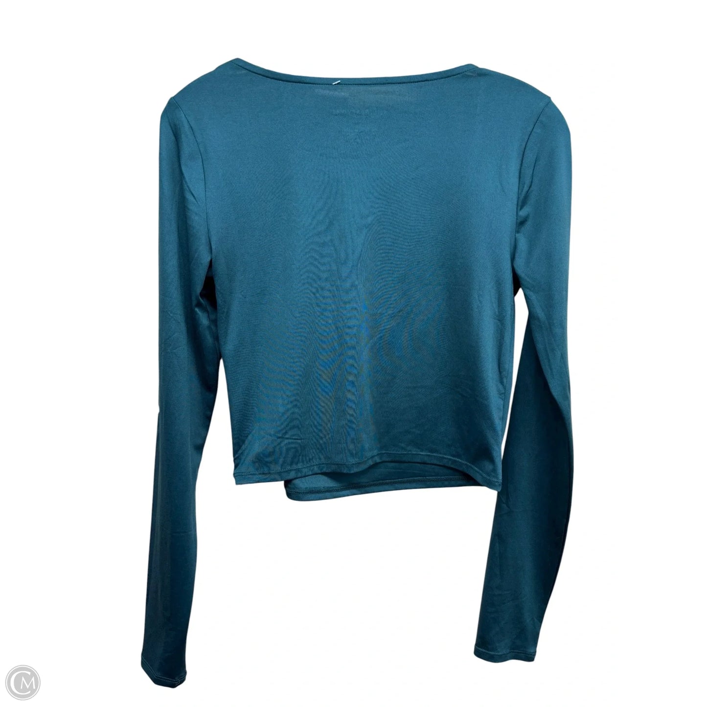 Top Long Sleeve By Clothes Mentor In Green, Size: M