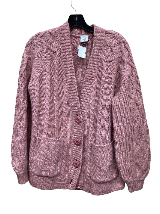 Sweater Cardigan By Cabi In Pink, Size: M