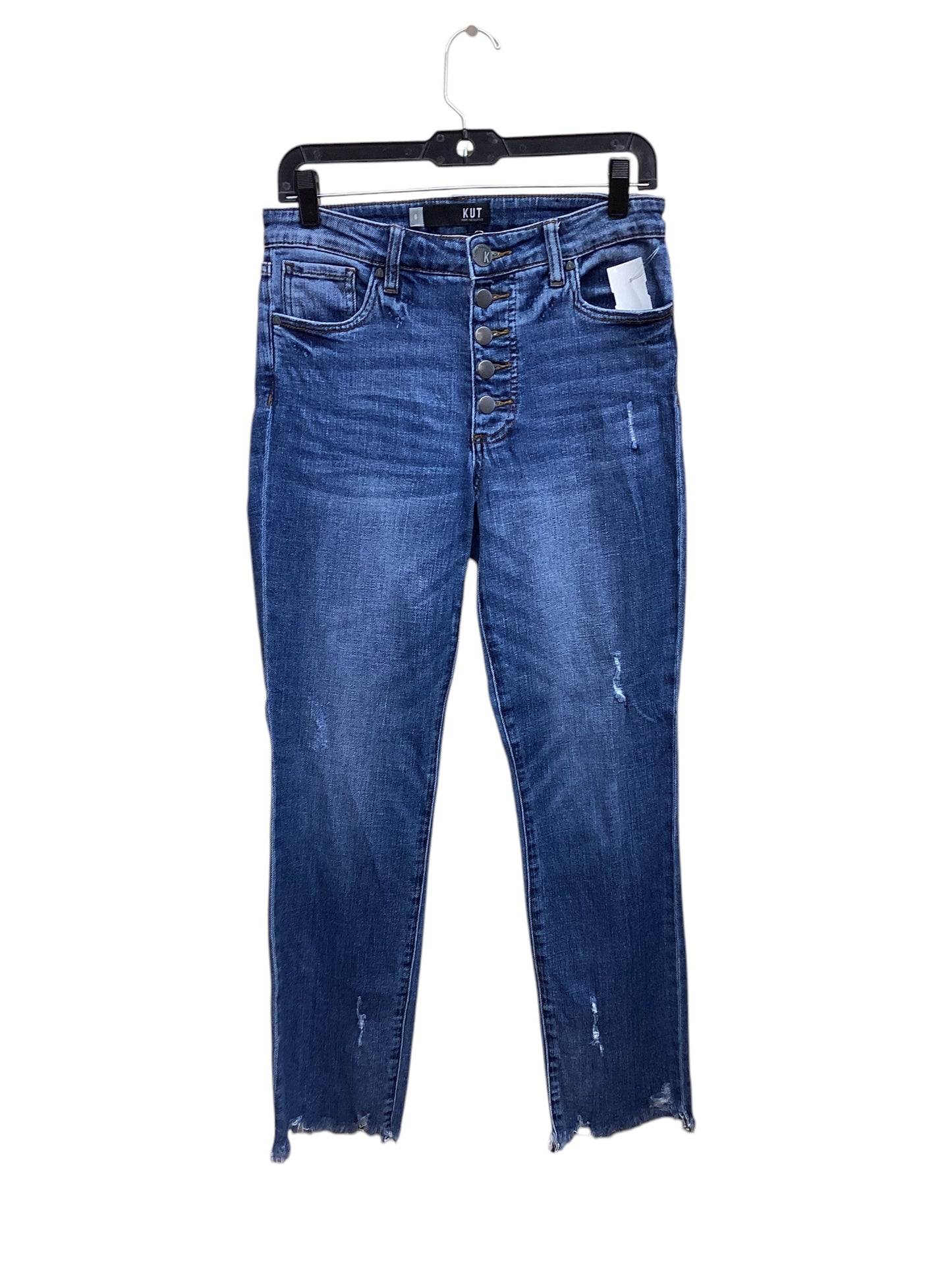 Jeans Straight By Kut Size: 6