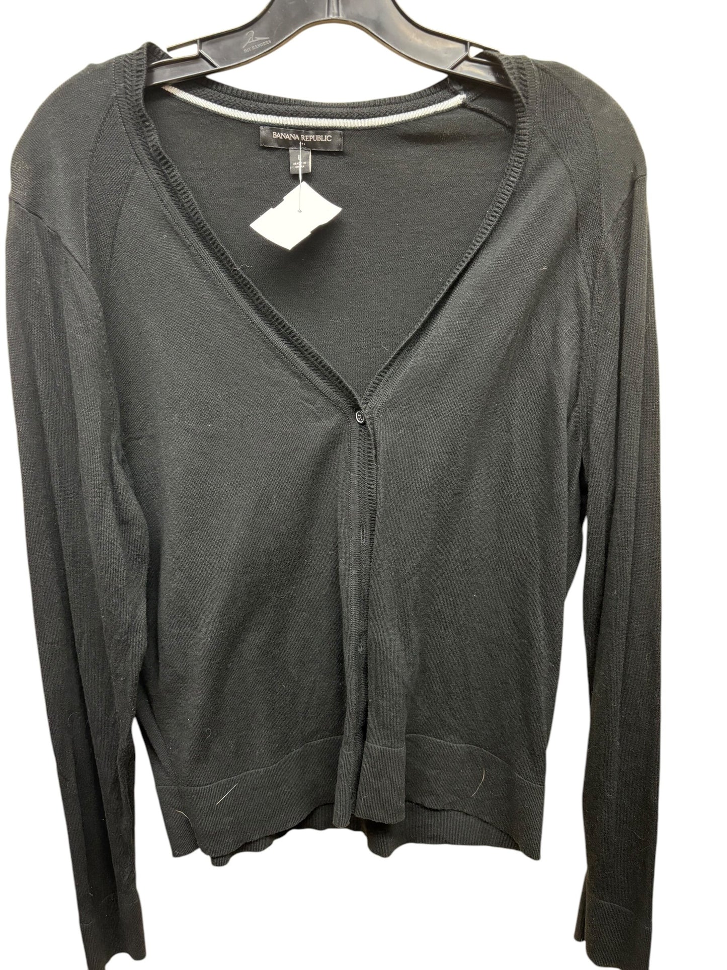 Sweater Cardigan By Banana Republic Size: L