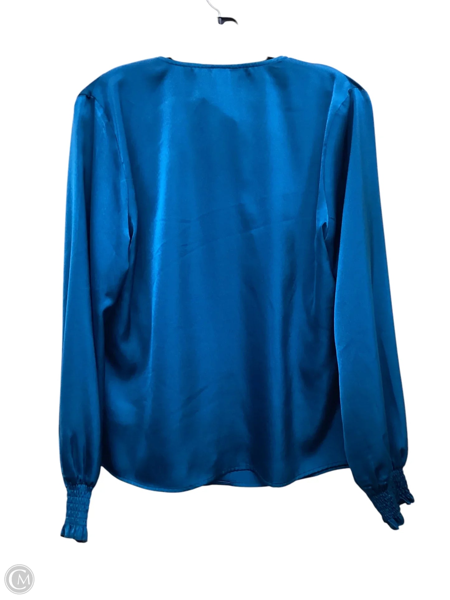 Top Long Sleeve By Clothes Mentor In Blue, Size: L
