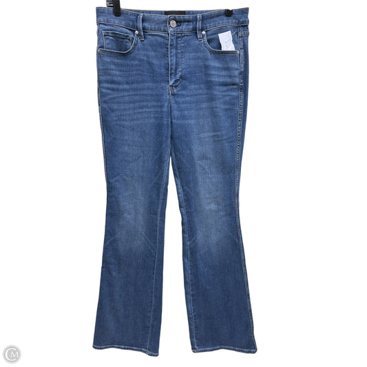 Jeans Flared By White House Black Market In Blue Denim, Size: 8