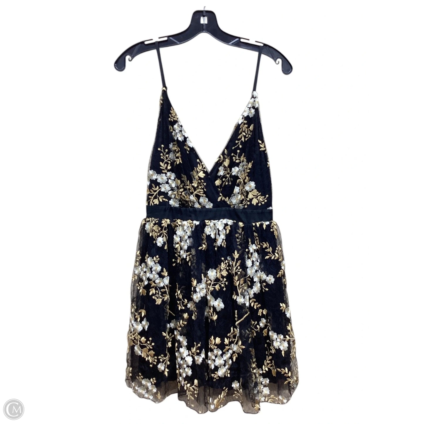 Dress Casual Short By Express In Floral Print, Size: Xs