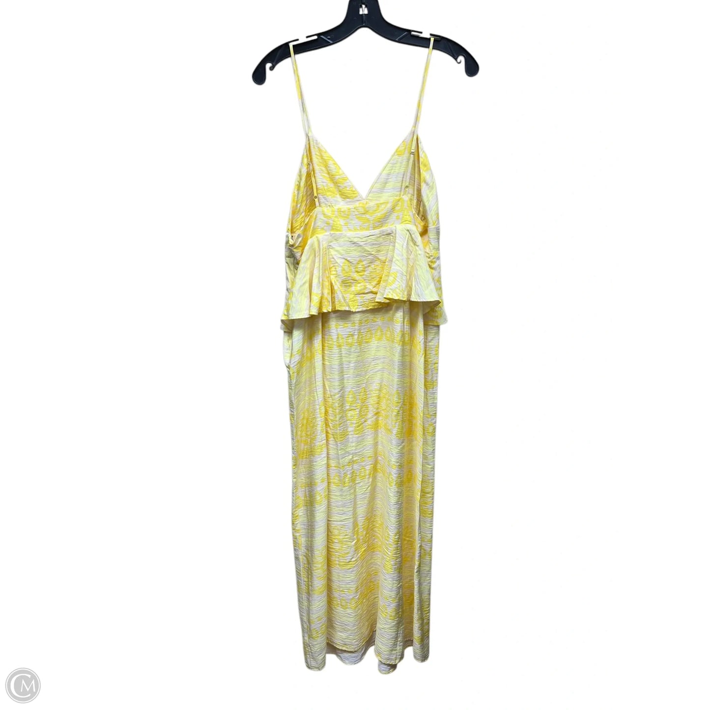 Dress Casual Maxi By Clothes Mentor In Yellow, Size: M