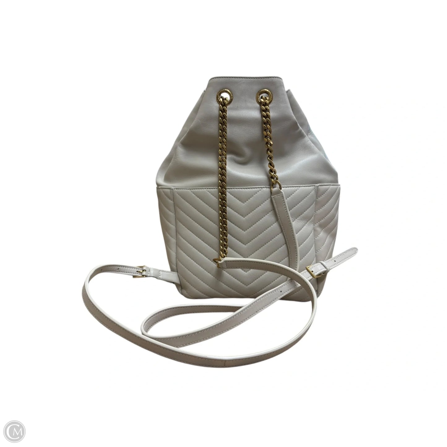 Backpack Luxury Designer By Yves Saint Laurent, Size: Medium