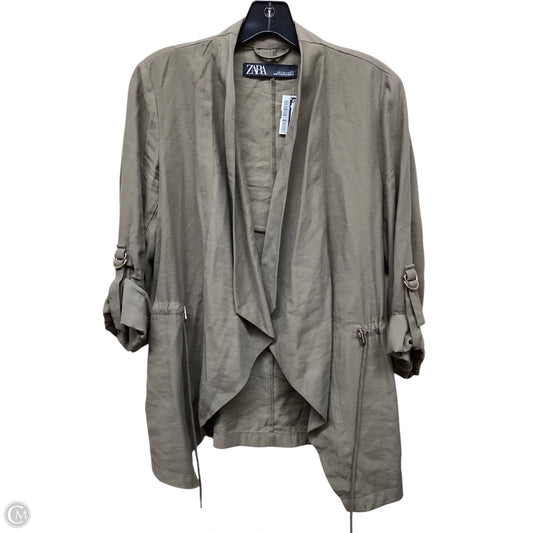 Jacket Other By Zara In Green, Size: S
