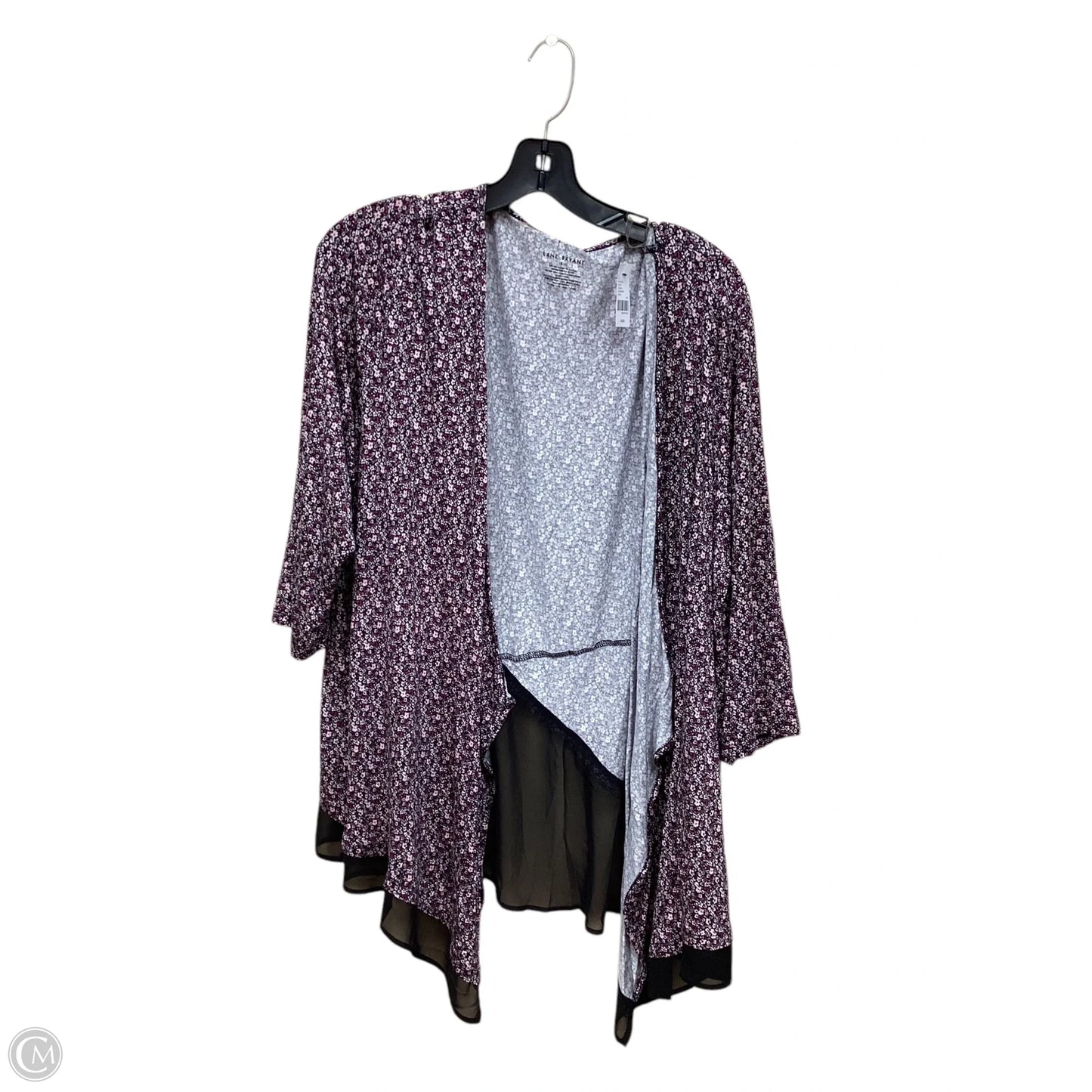 Top Short Sleeve By Lane Bryant In Floral Print, Size: 2x