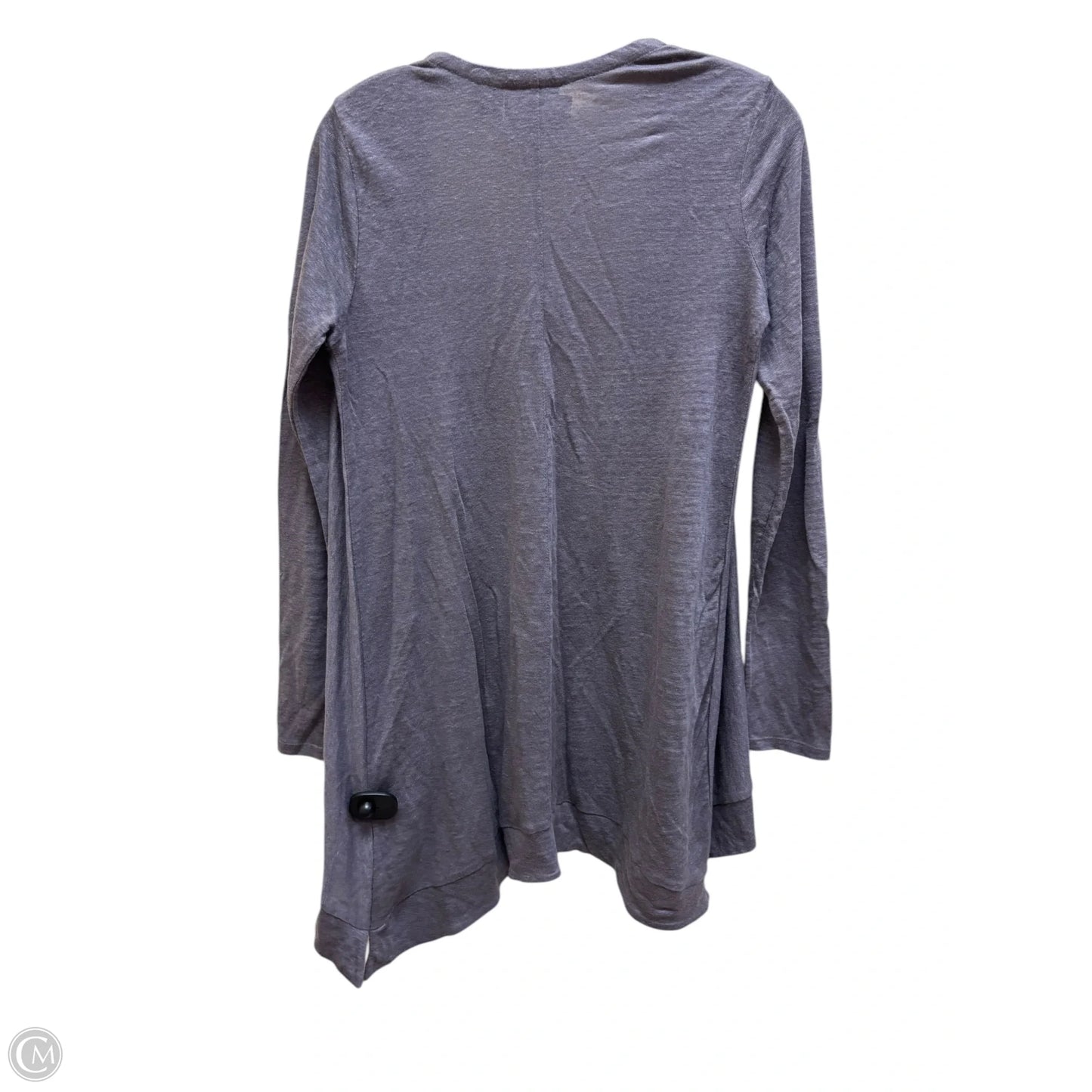 Sweater Cardigan By Tahari By Arthur Levine In Grey, Size: Xs
