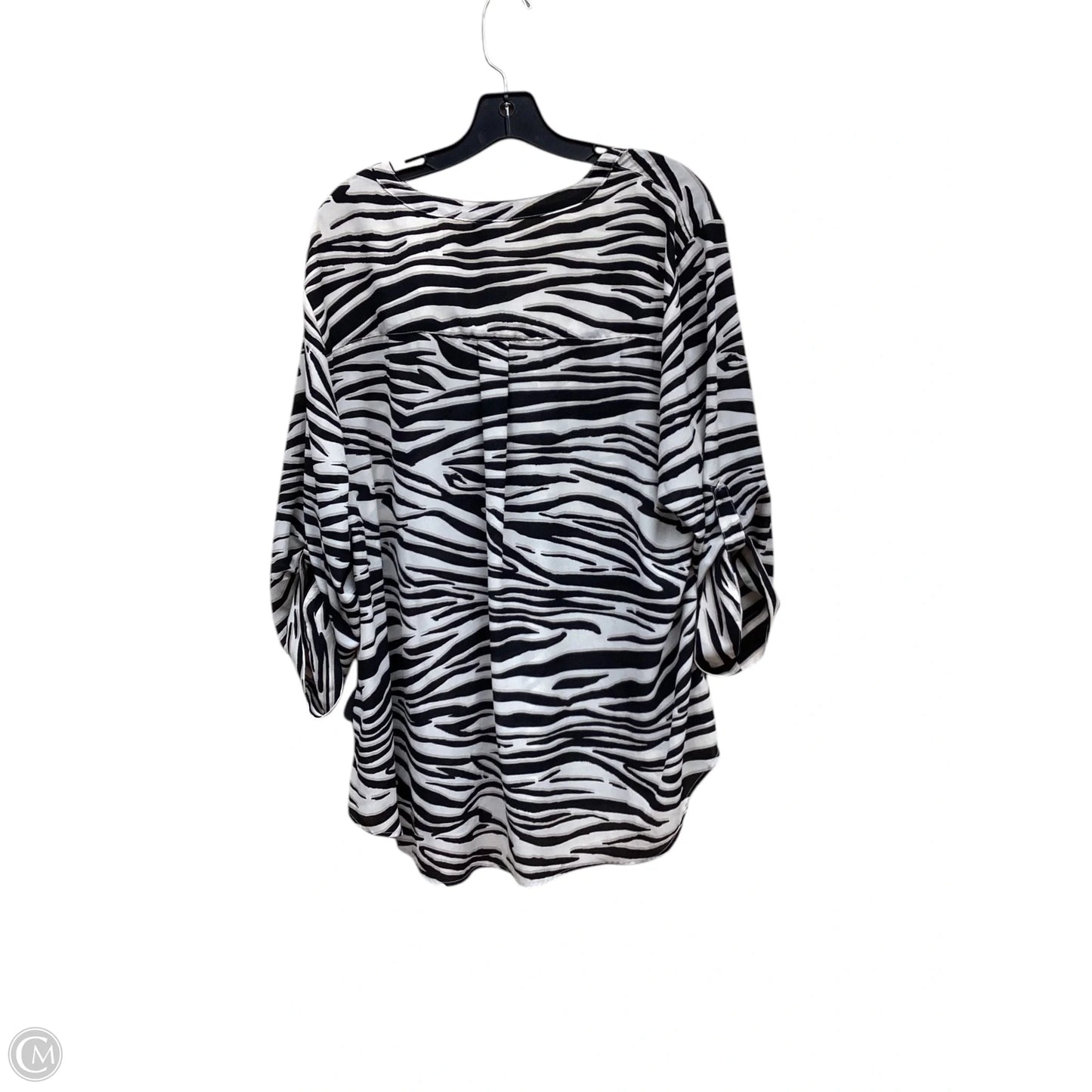 Top Long Sleeve By Torrid In Animal Print, Size: 3x