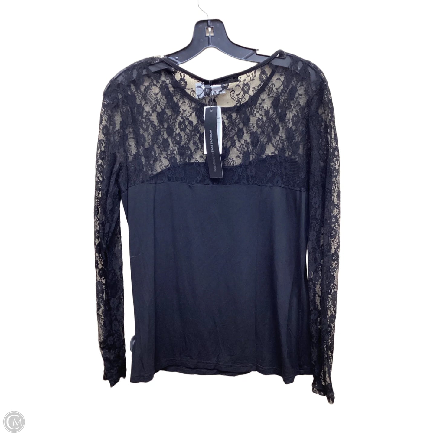Top Long Sleeve By Zanzea In Black, Size: Xl