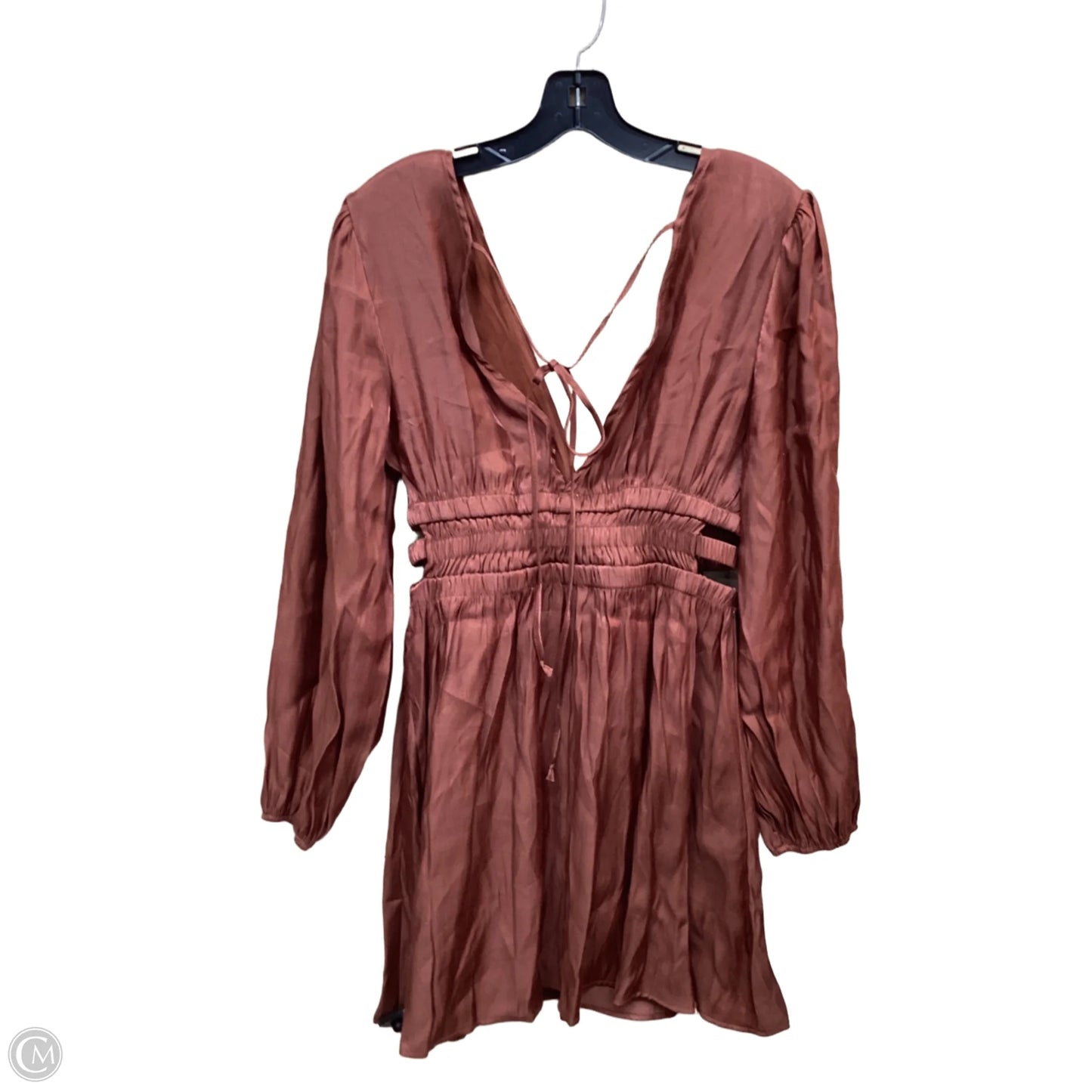 Dress Casual Short By Clothes Mentor In Ombre Print, Size: Xl