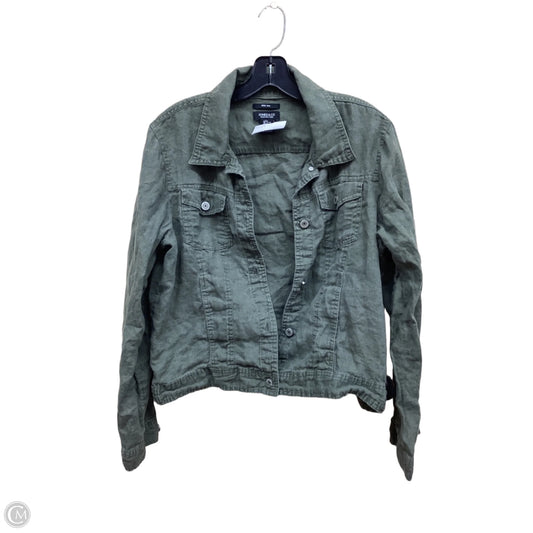 Jacket Other By Jones And Co In Green, Size: Xl