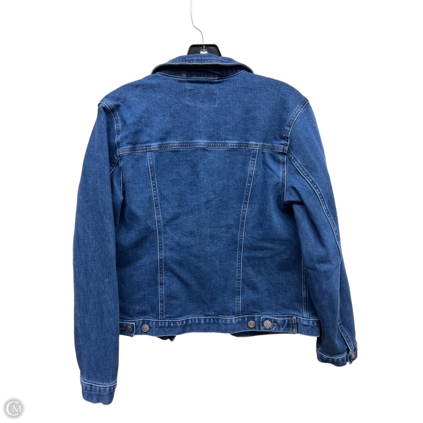 Jacket Denim By Time And Tru In Blue Denim, Size: M