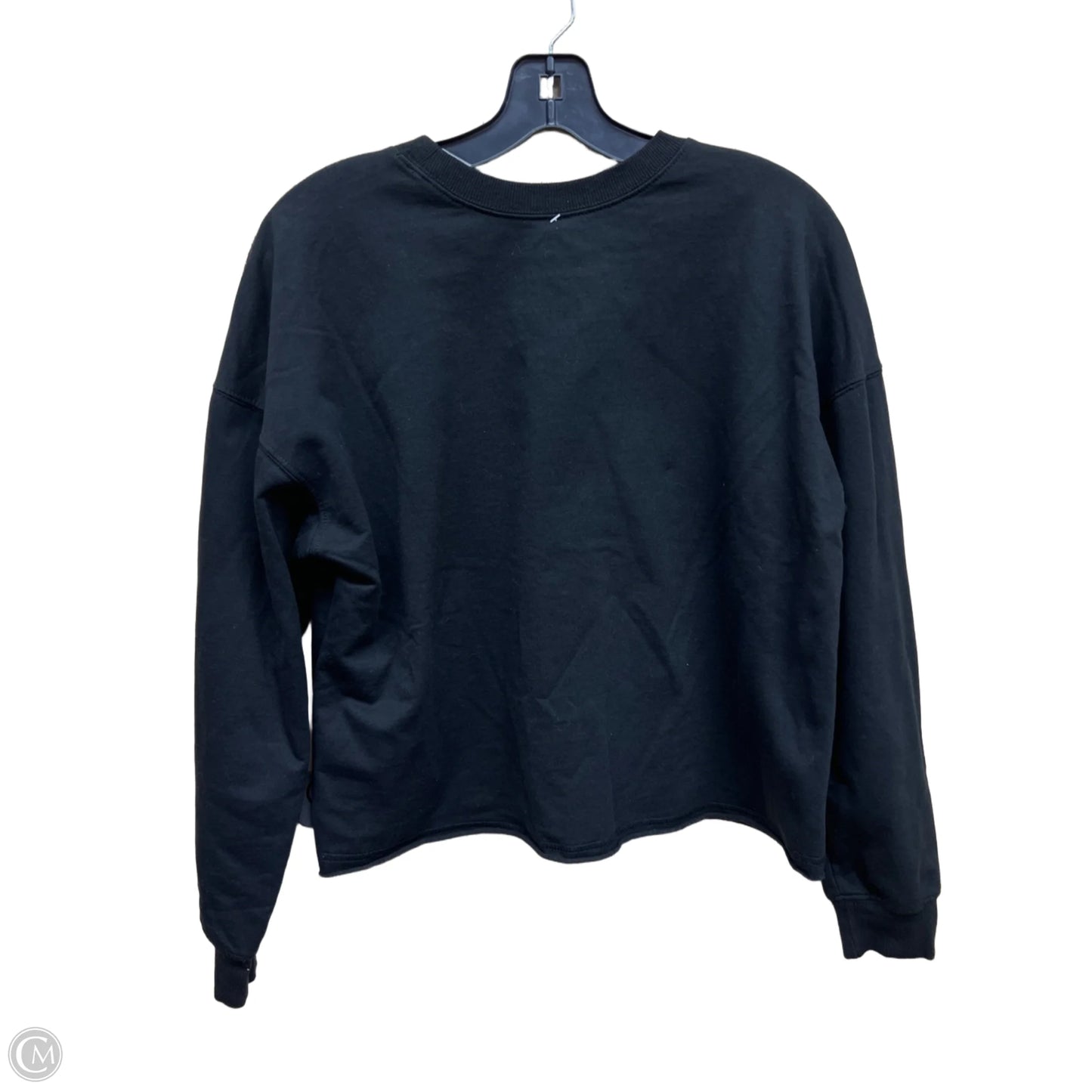 Top Long Sleeve By Clothes Mentor In Black, Size: M
