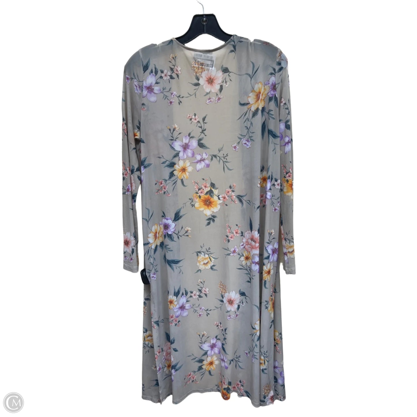 Swimwear Cover-up By Iris In Floral Print, Size: M