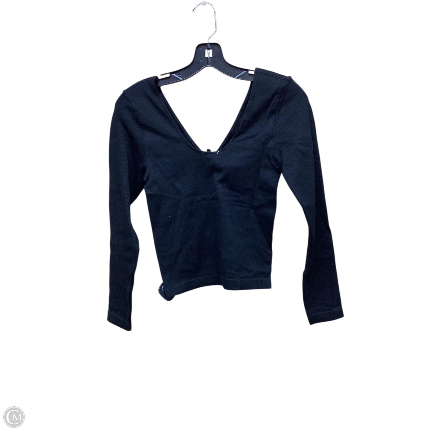 Top Long Sleeve By A New Day In Black, Size: S