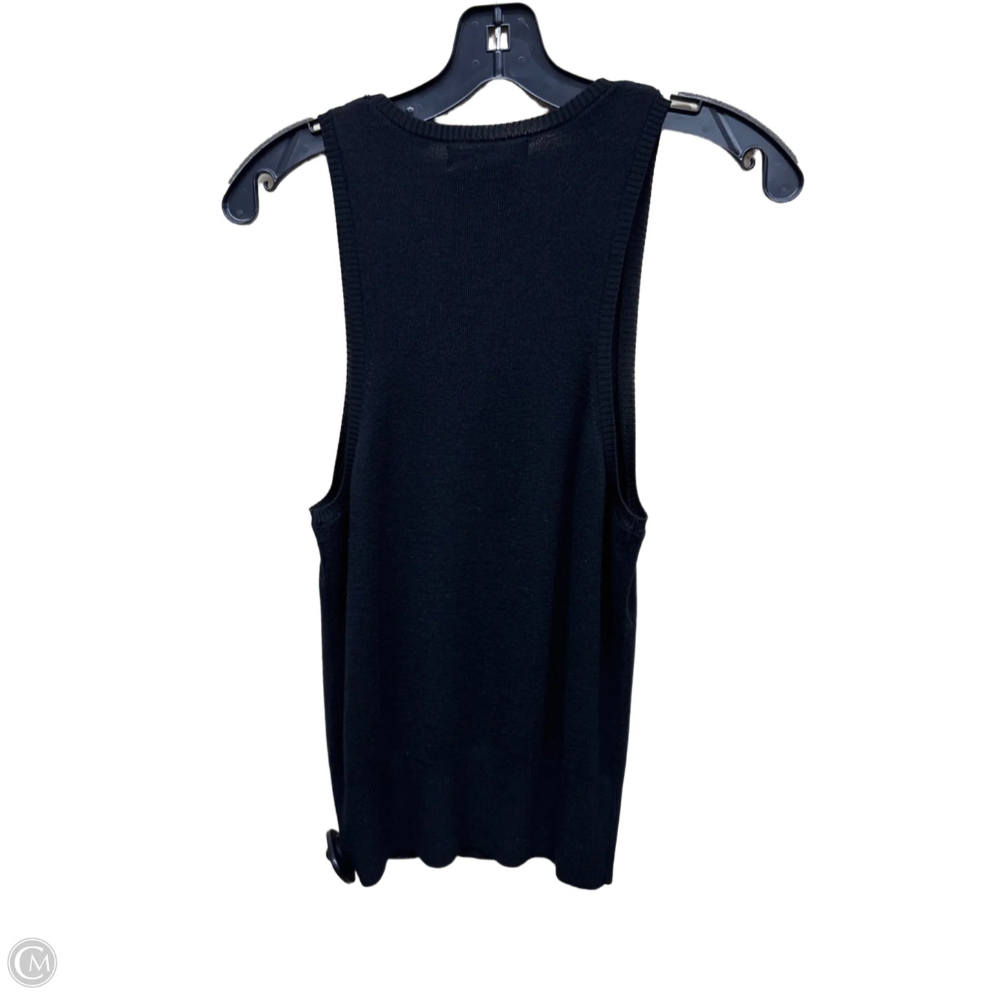 Top Sleeveless By Banana Republic In Black, Size: M