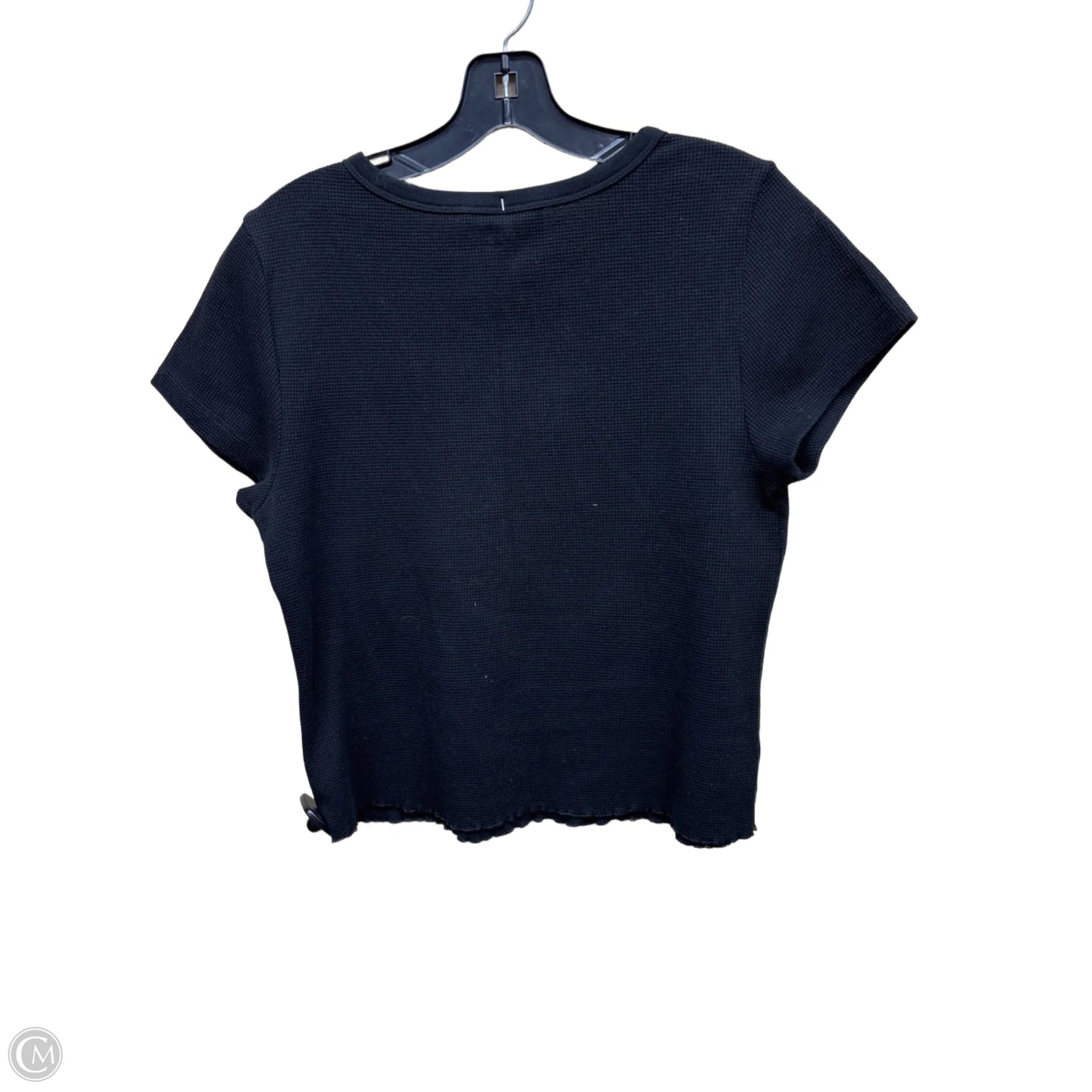Top Short Sleeve By Old Navy In Black, Size: L
