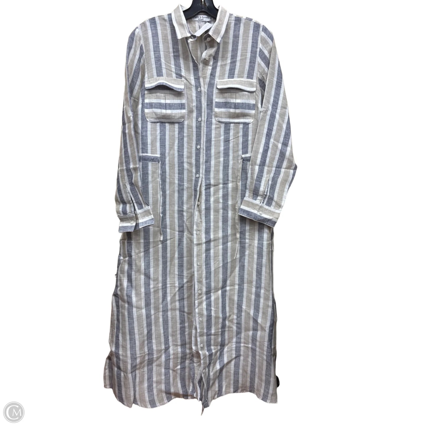 Dress Casual Maxi By Clothes Mentor In Striped Pattern, Size: S